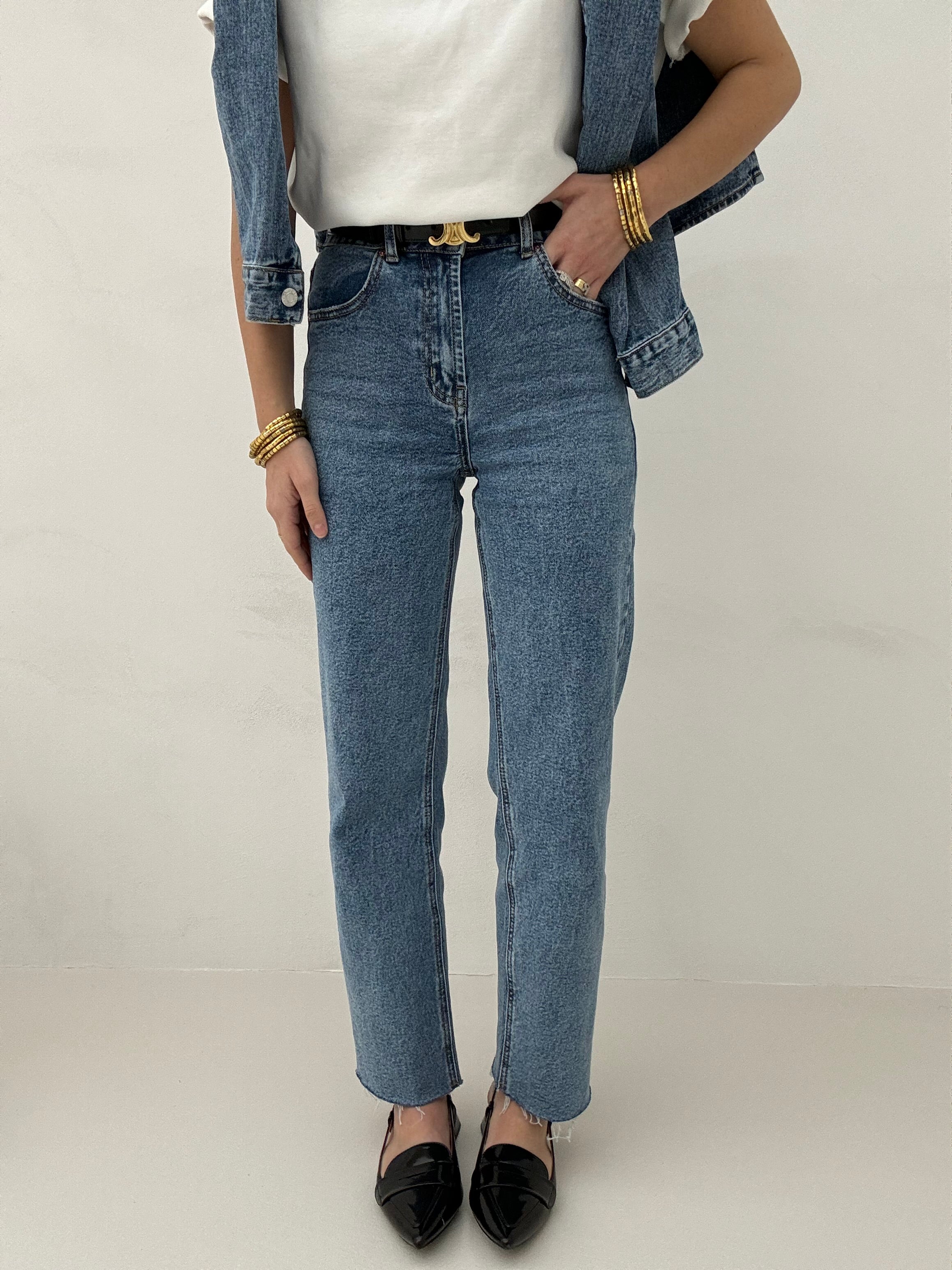 Jeans ‘ANASTASIA’ H3000-2 gamba dritta