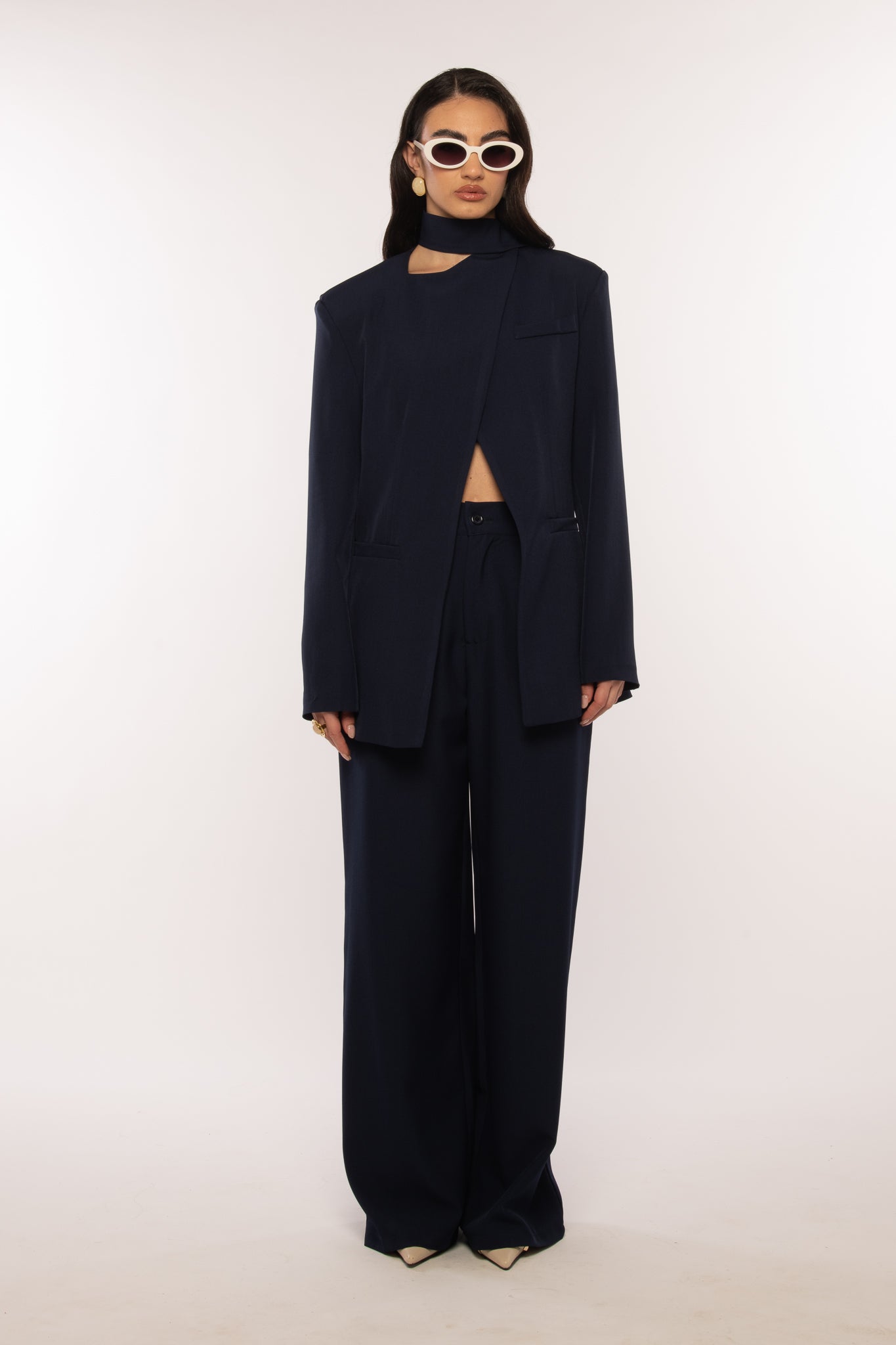 Tailleur ‘CON FUSCIACCA’ Blu Notte