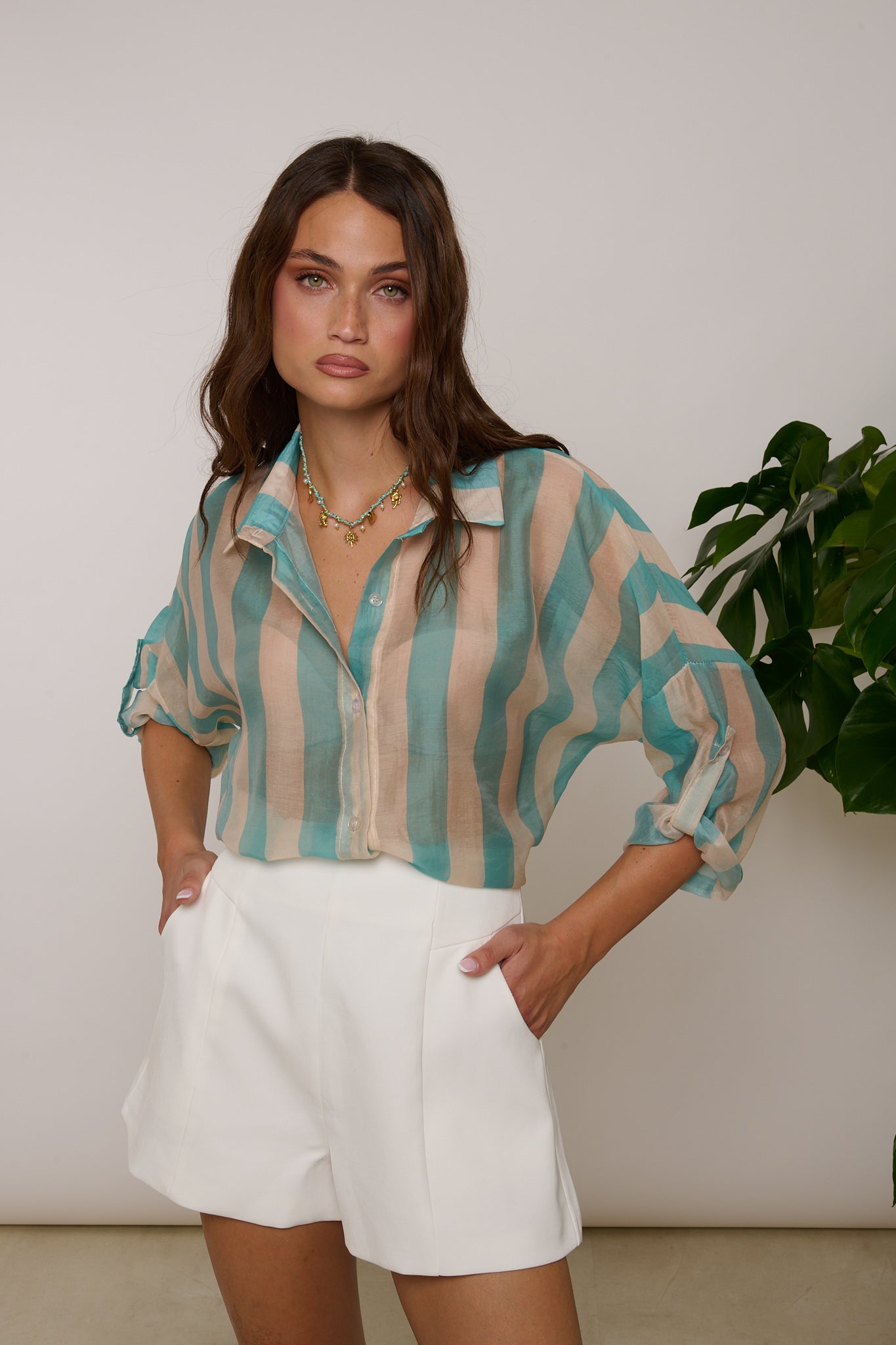 Camicia ‘RIGHE’ Azzurre