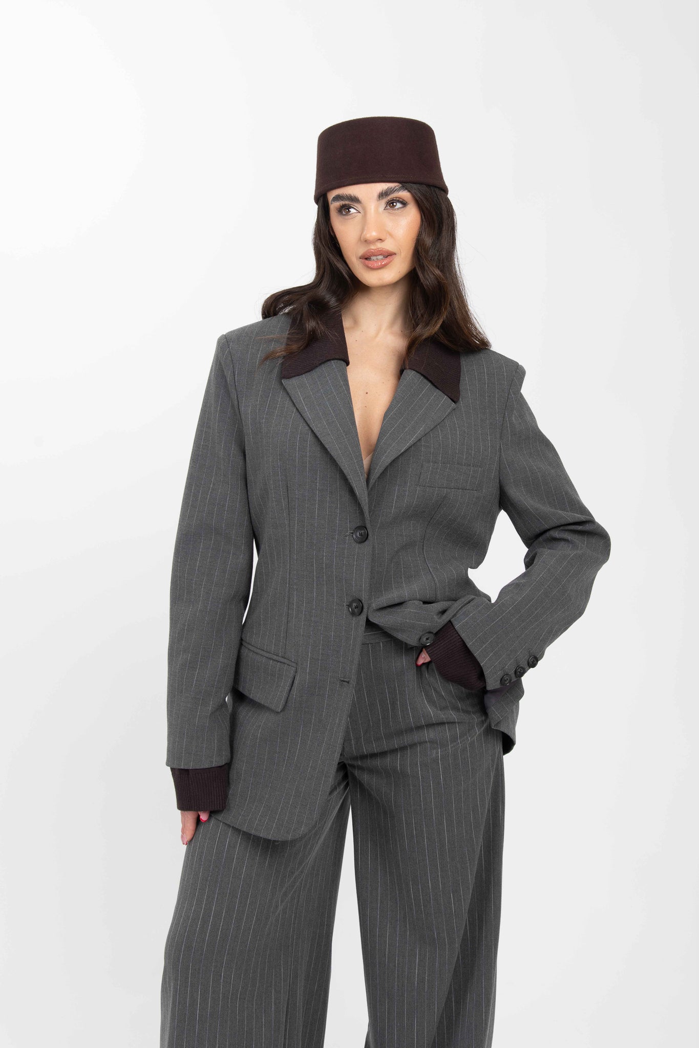 Tailleur ‘GESSATO’ BY LUMINA Grigio