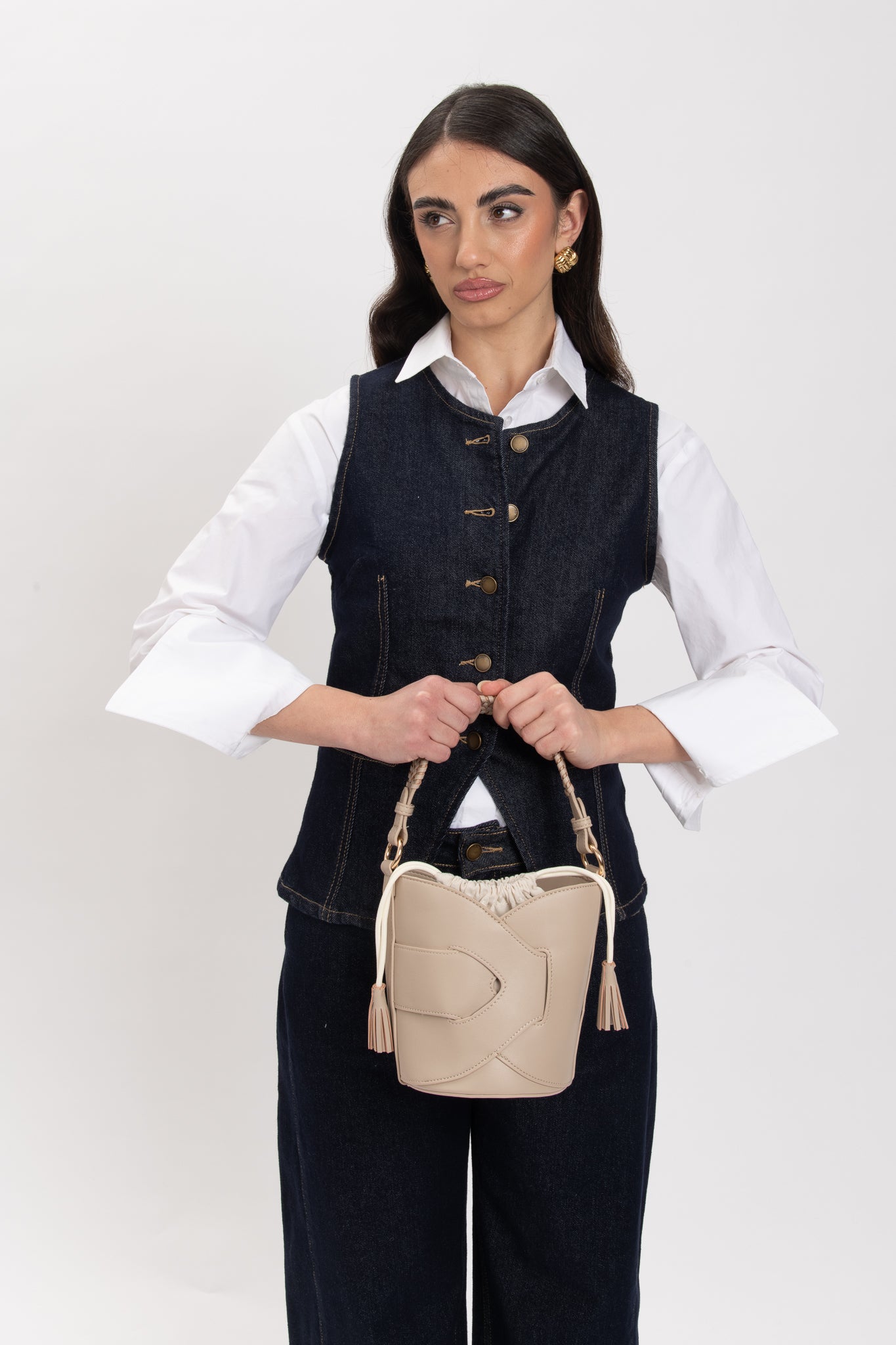 Gilet ‘IN DENIM’  Lavaggio Zero