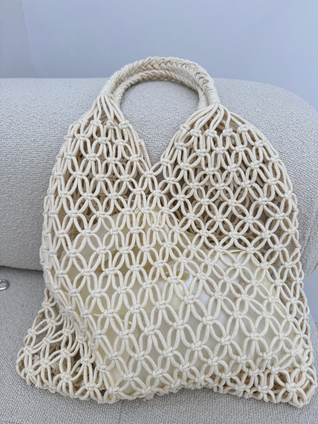 Borsa ‘RETE MAXI’ Panna