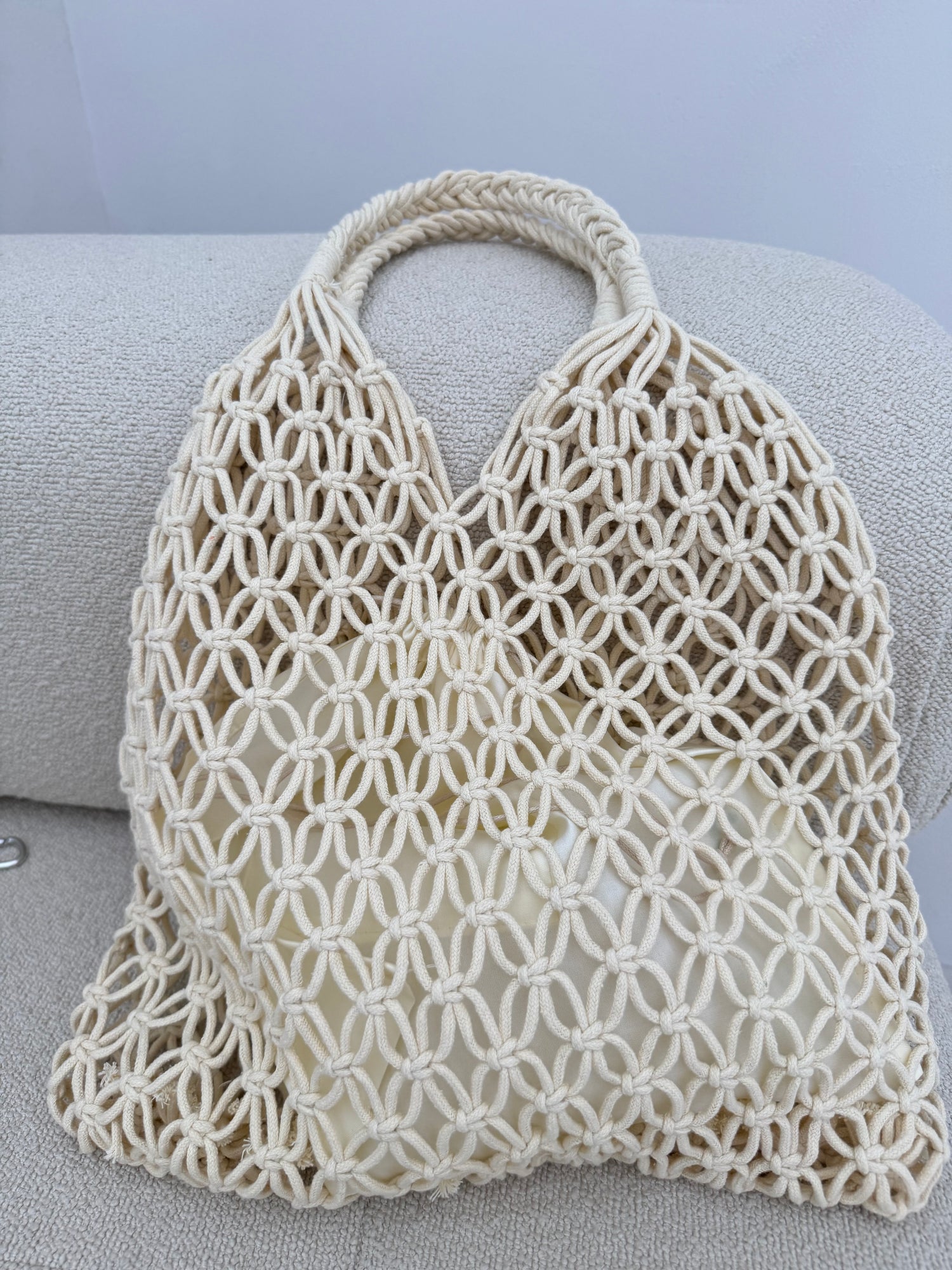 Borsa ‘RETE MAXI’ Panna