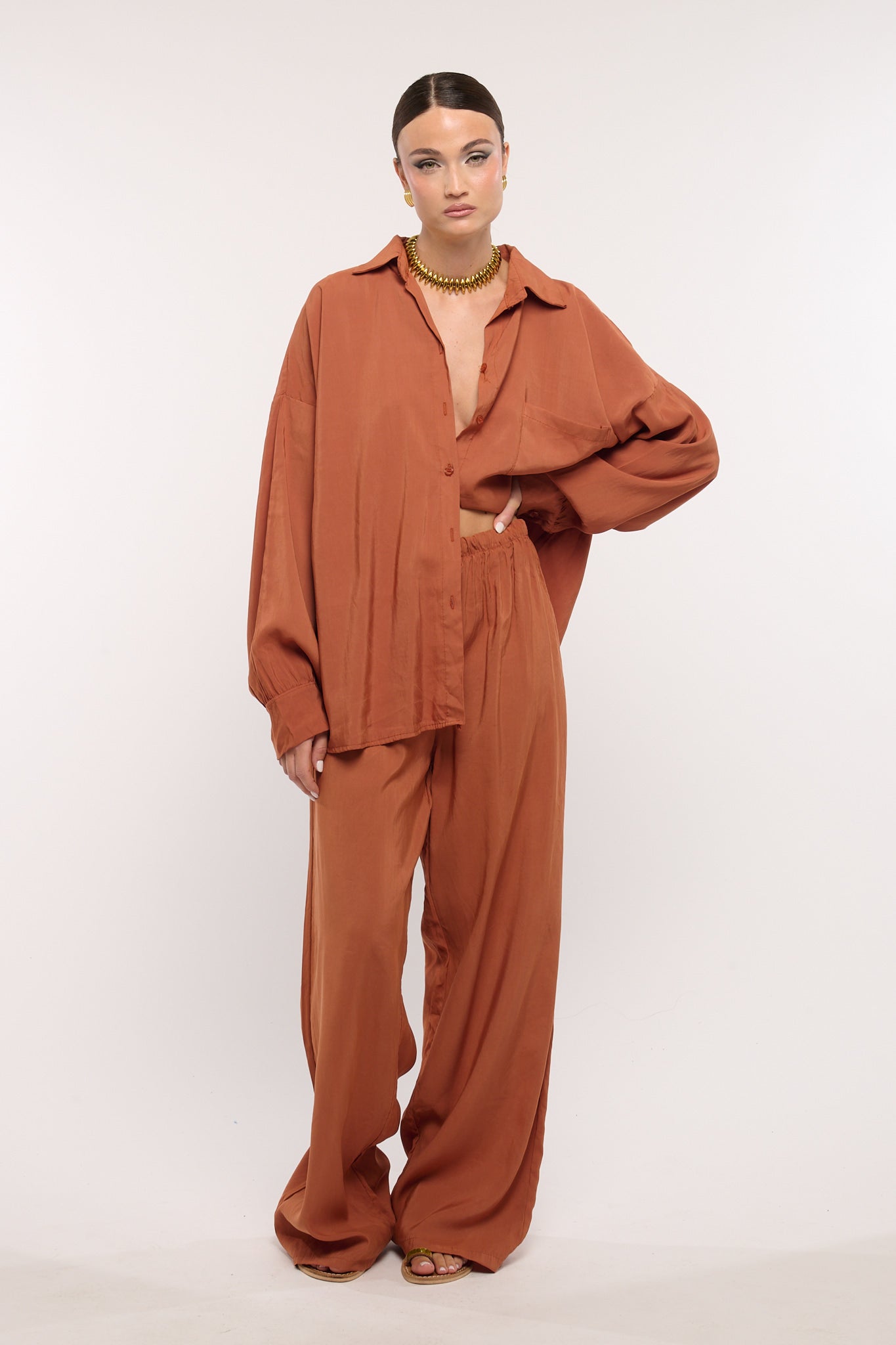 Coordinato ‘TASCHINO’ Rame