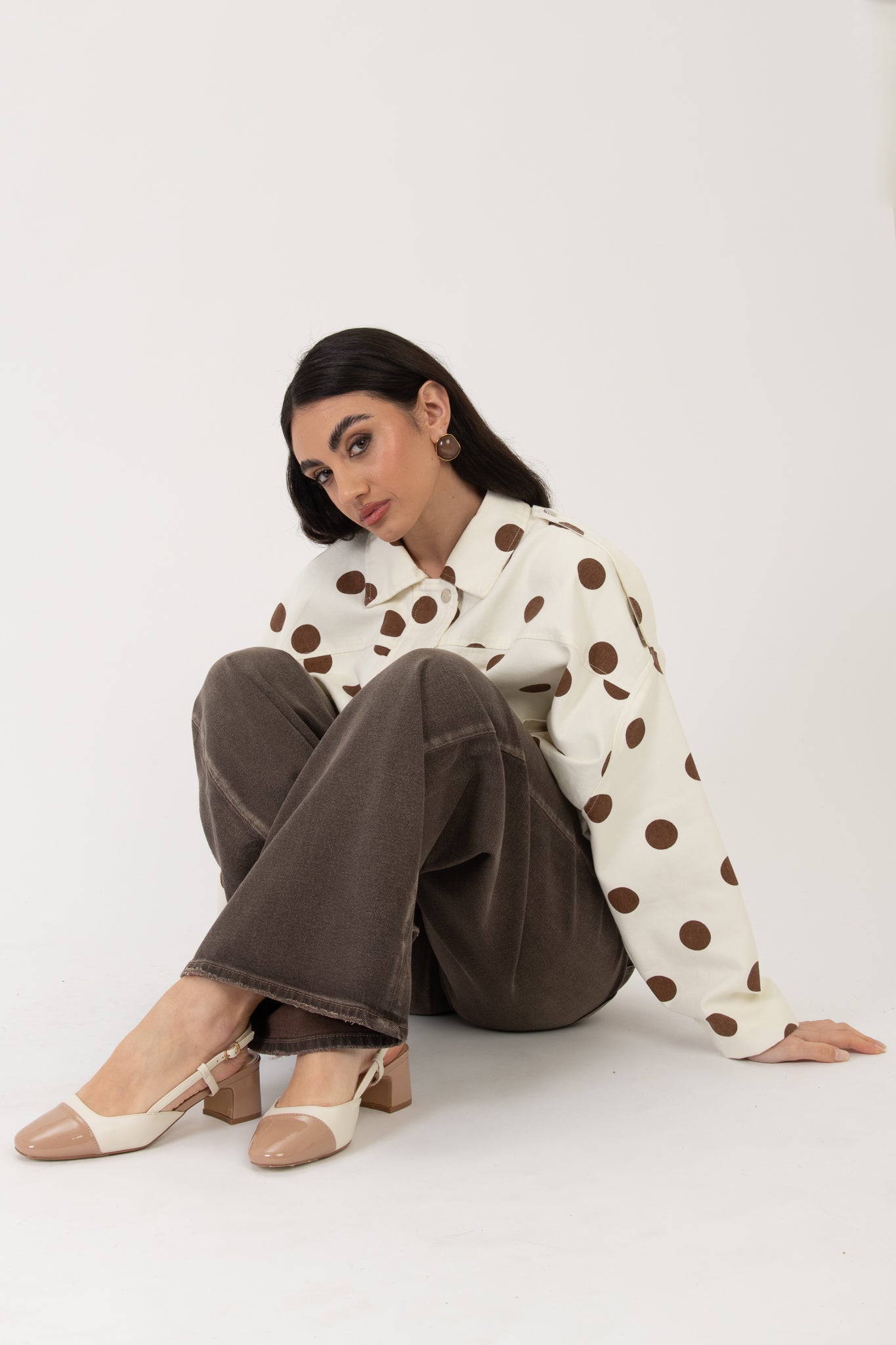 Bomber ‘POIS 100%COTONE’ Panna