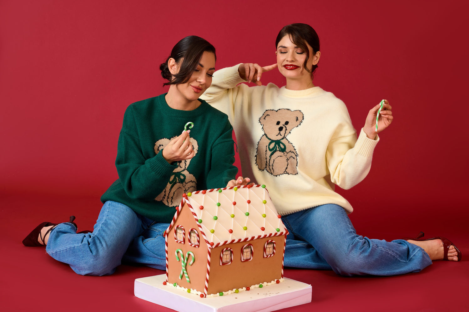 Maglione ‘TEDDY’ 3&33 Verde