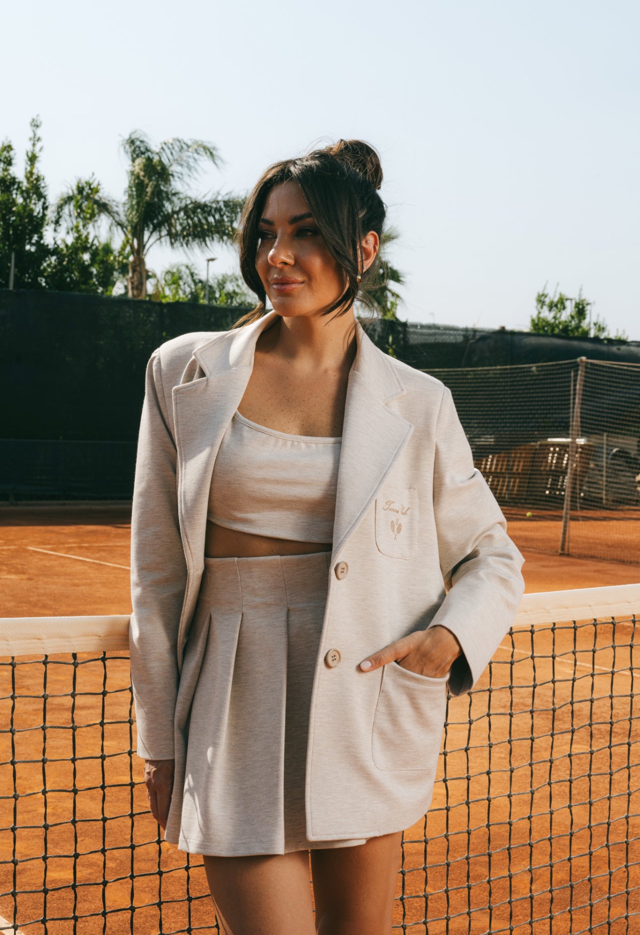Blazer ‘TENNIS CLUB’ 3&33 Fango