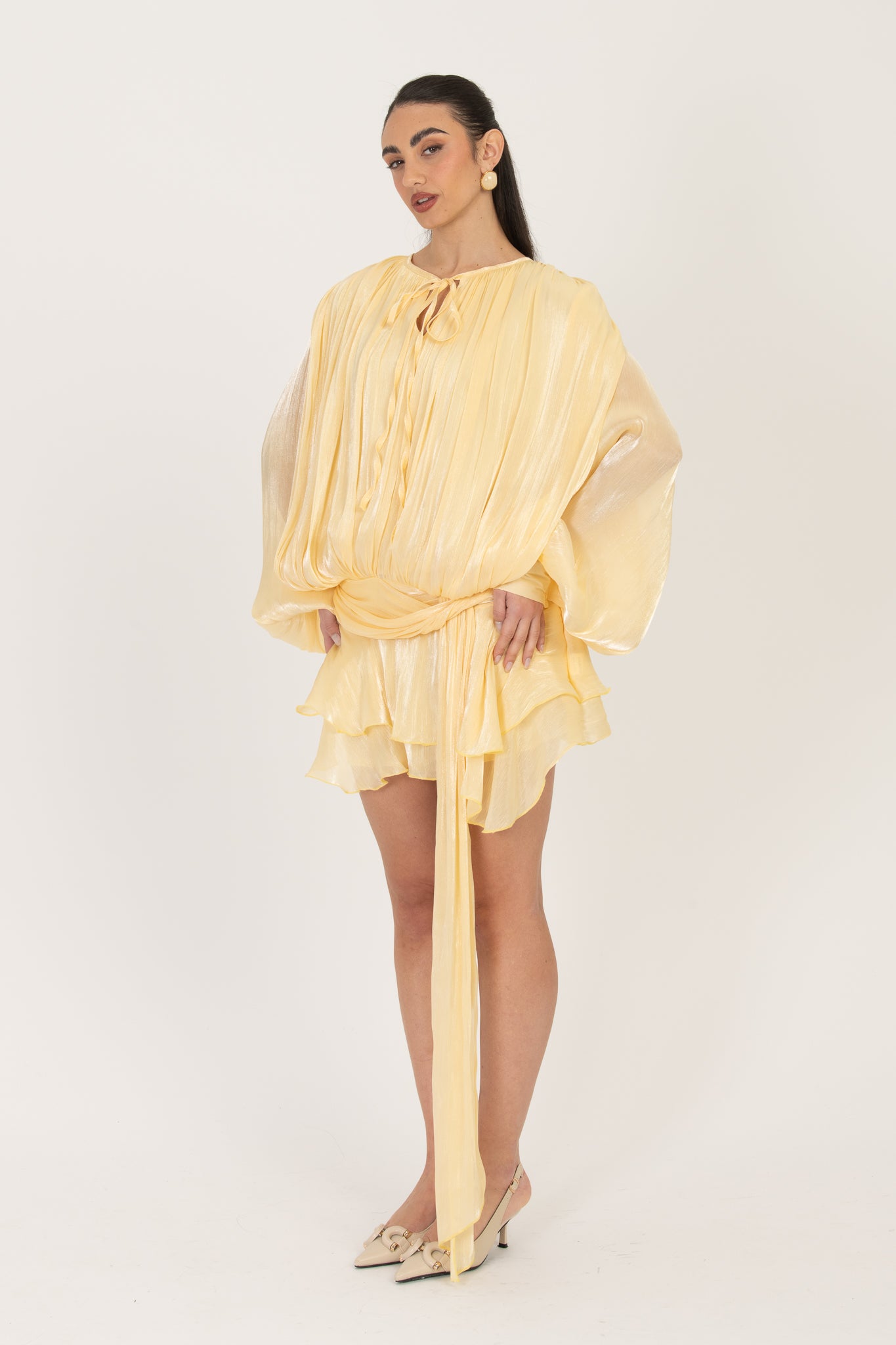 Abito ‘CHIFFON CON COULOTTE’ Giallo