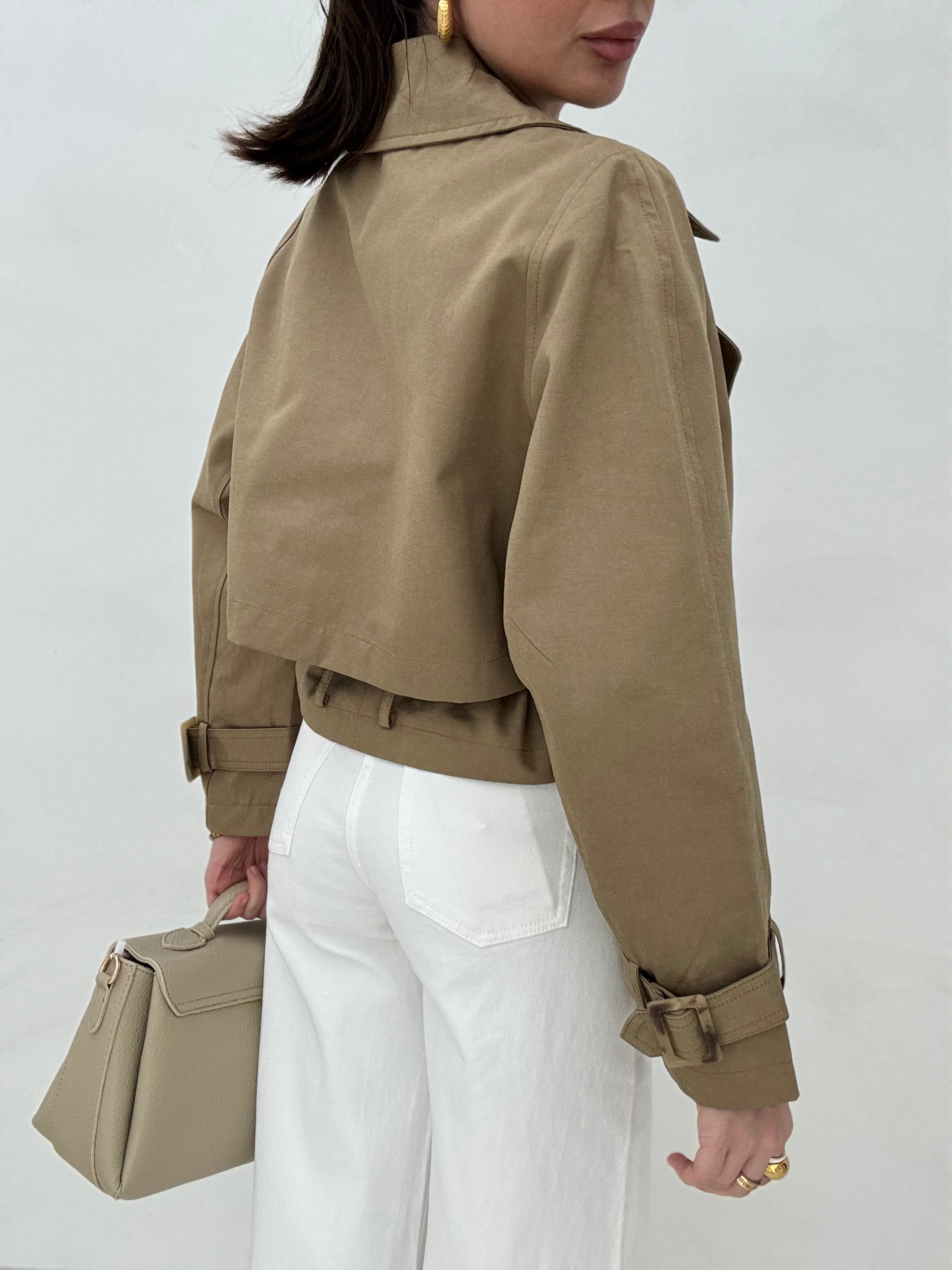 Jeans ‘BASIC’ wide leg Bianco
