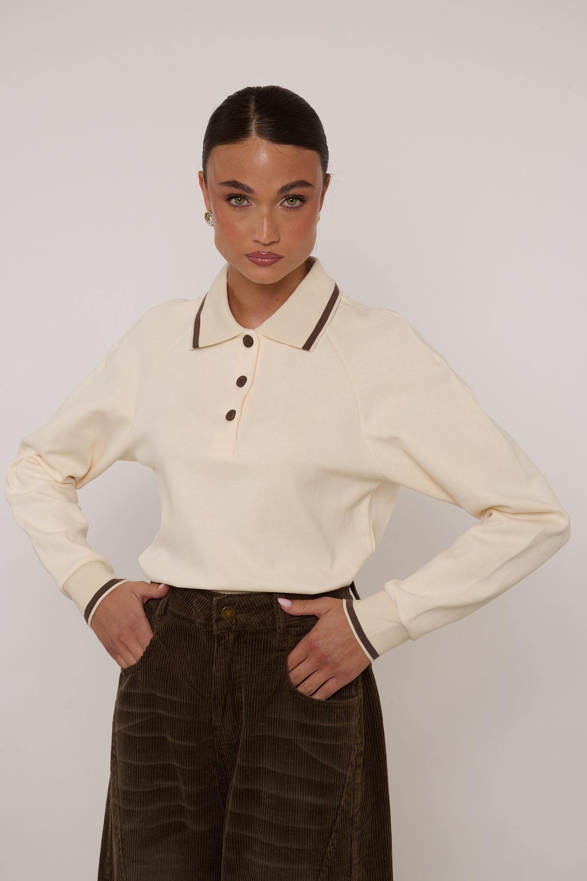 Polo ‘96% COTONE’ By Lumina Panna