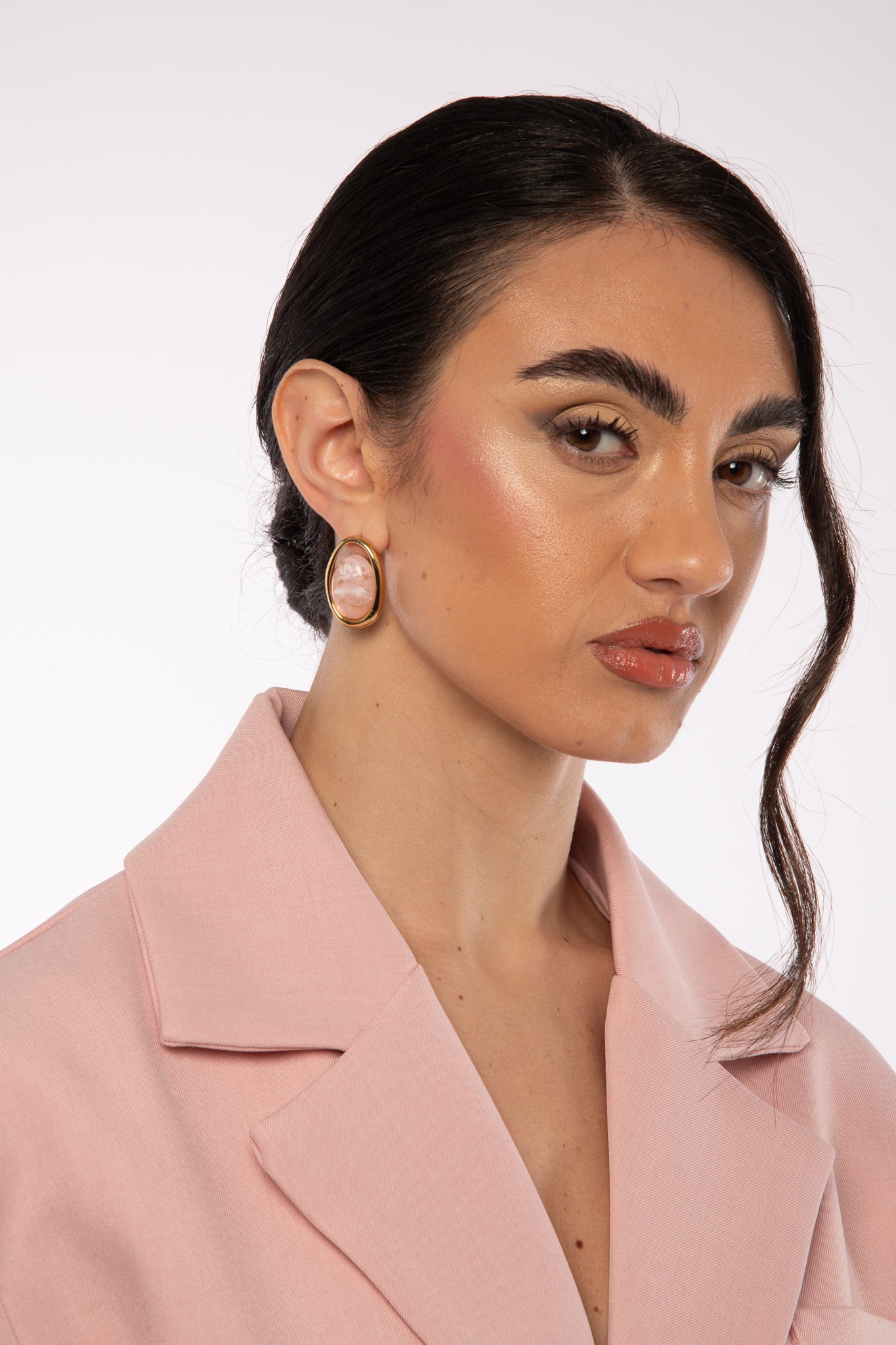 Orecchini ‘MADRE PERLA’ Rosa