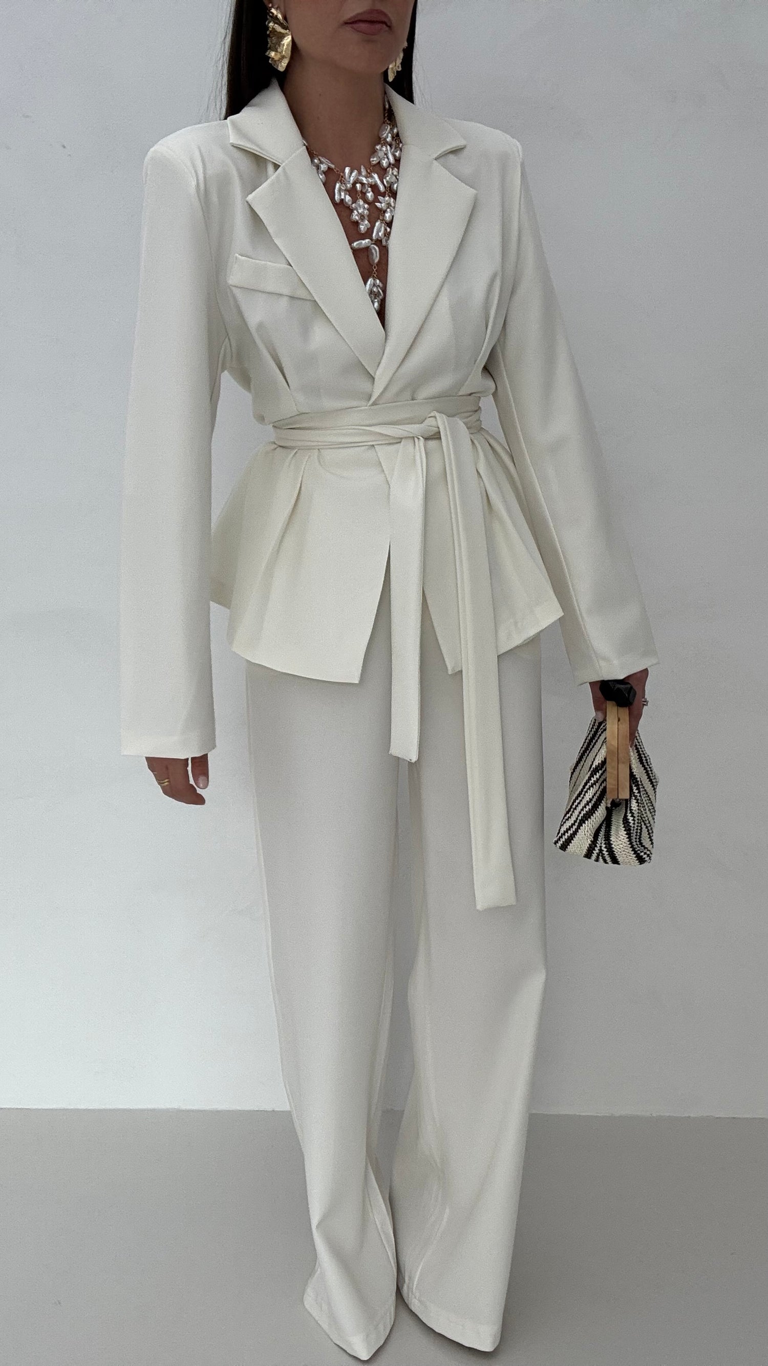 Tailleur ‘FUSCIACCA’ BIANCO