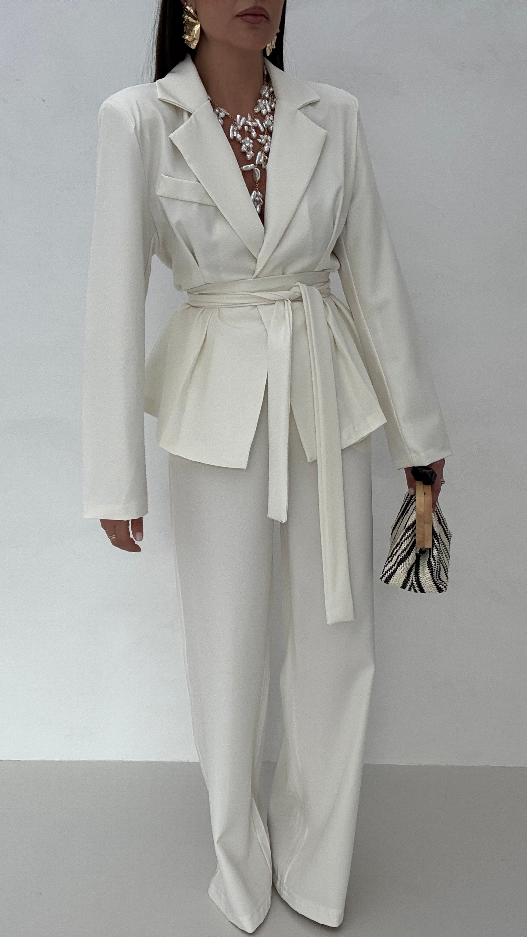 Tailleur ‘FUSCIACCA’ BIANCO