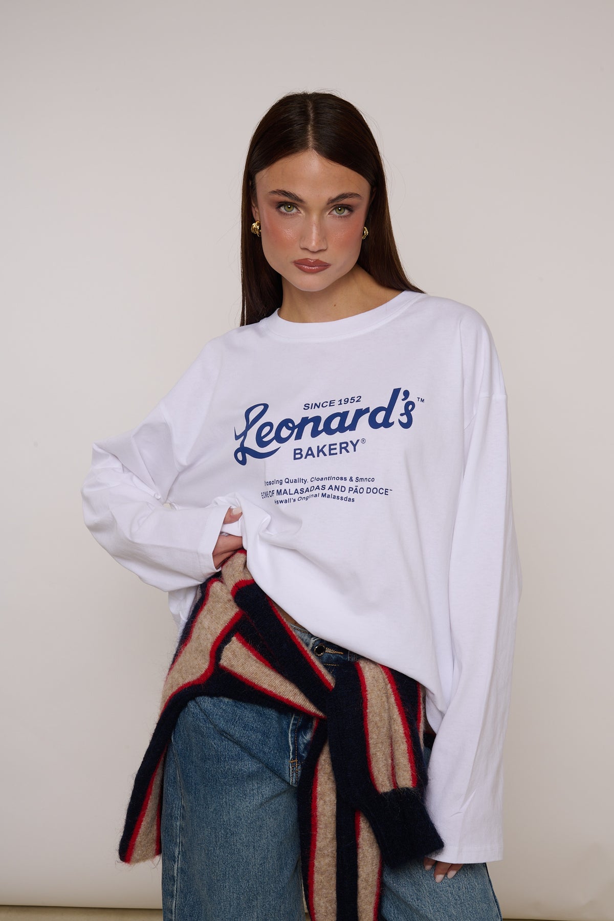 Maglia ‘LEONARD’S’ Bianca
