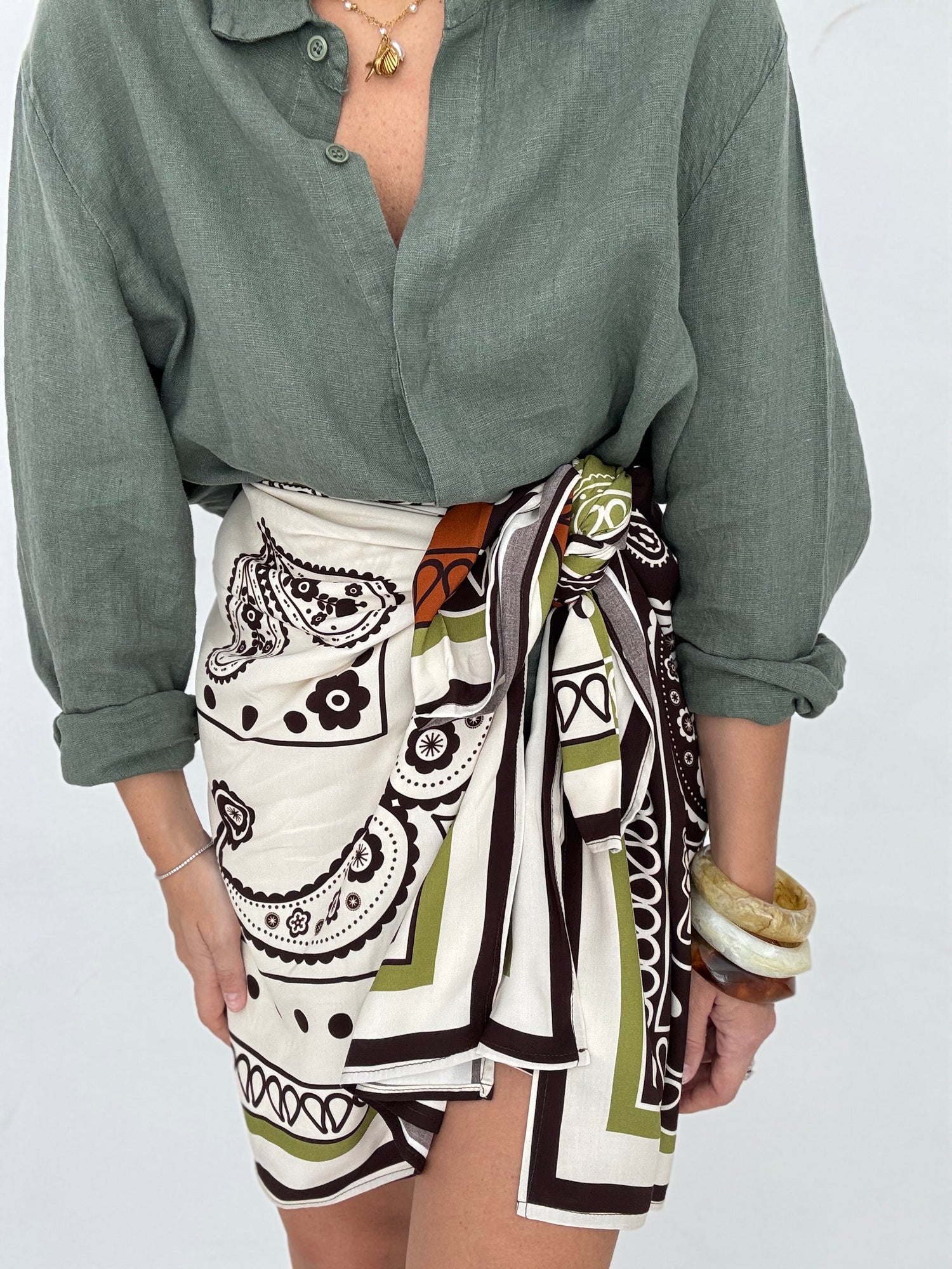 Pareo ‘FOULARD BY LUMINA’ Fantasia Bandana
