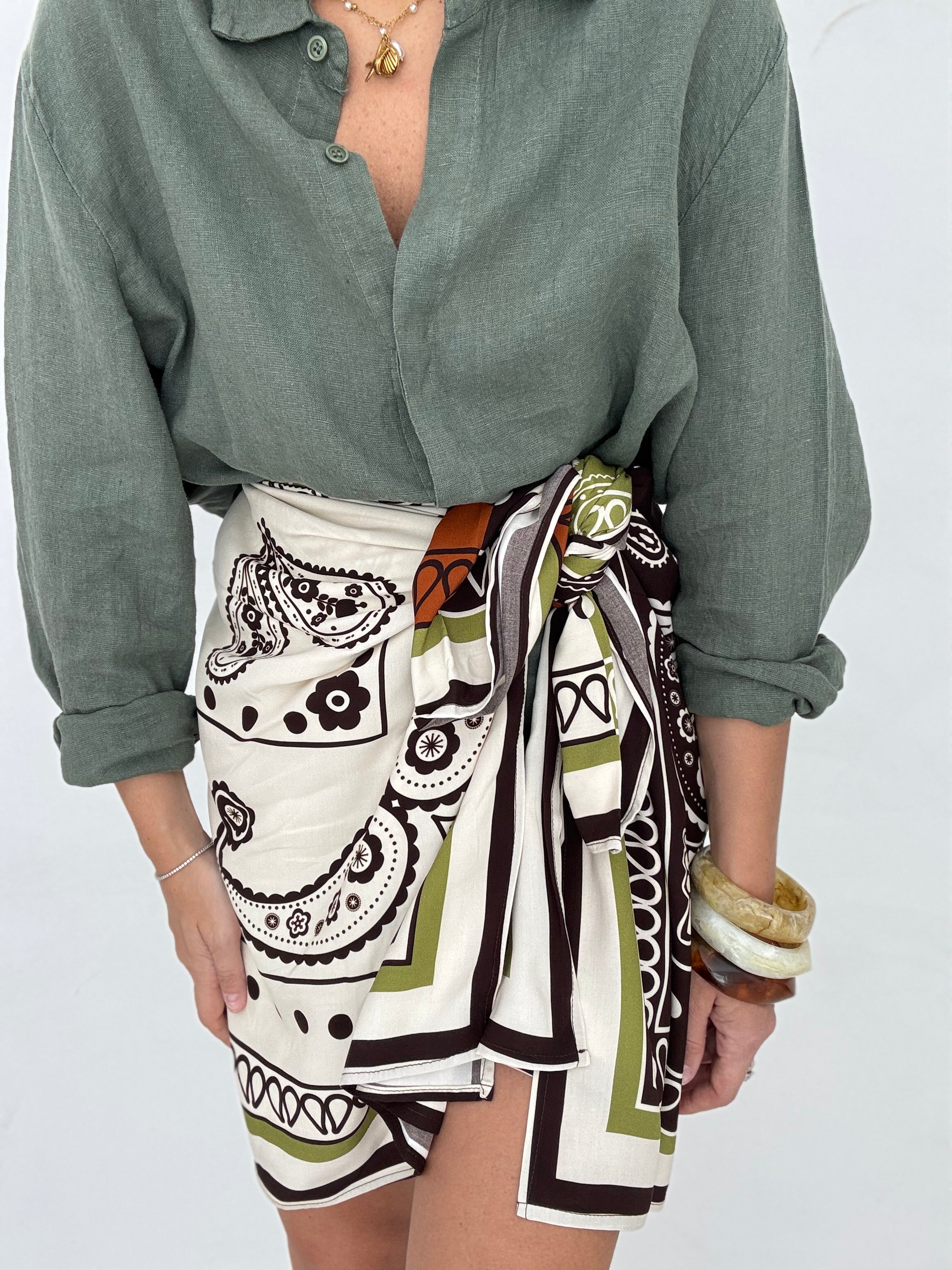 Pareo ‘FOULARD BY LUMINA’ Fantasia Bandana
