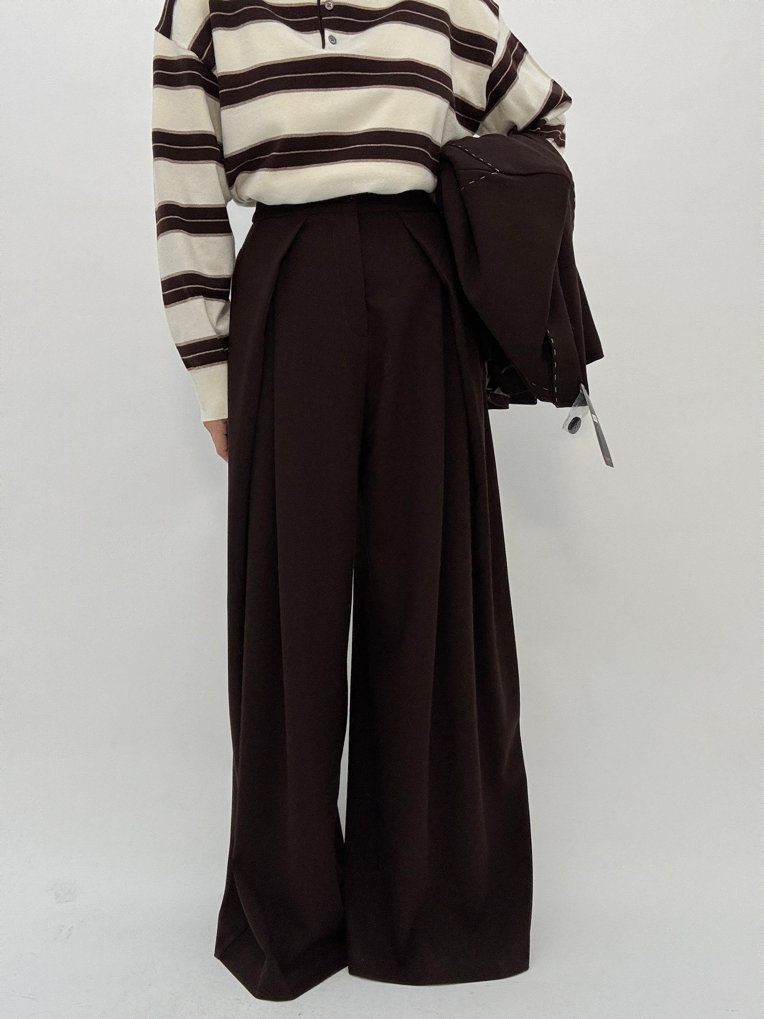 Pantalone ‘MAXI PENCE’ Cacao