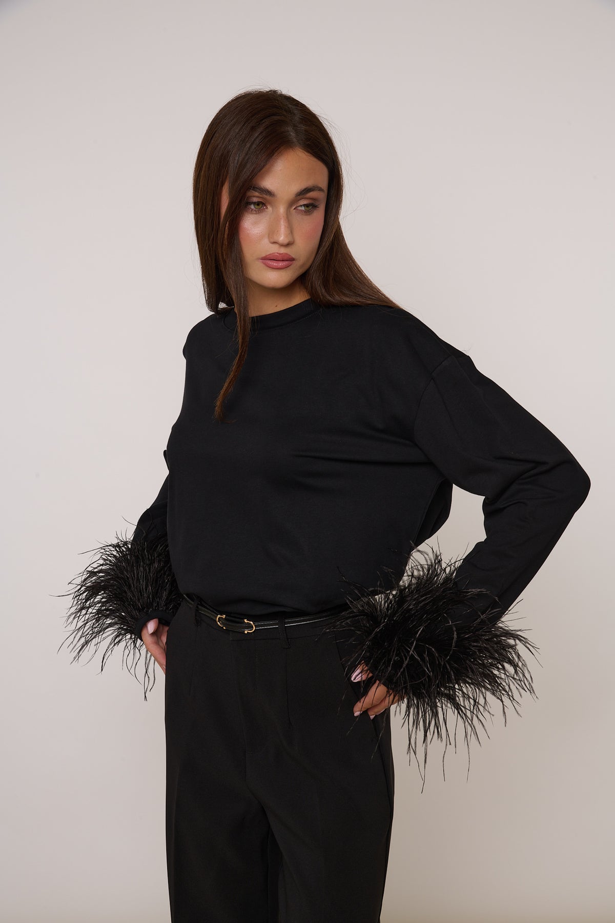 -PREORDINE-Maglia ‘PIUME’ Nera