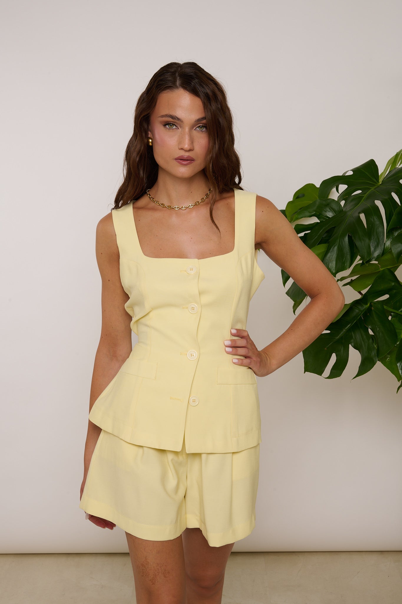 Coordinato ‘AVVITATO’ 3&33 Giallo