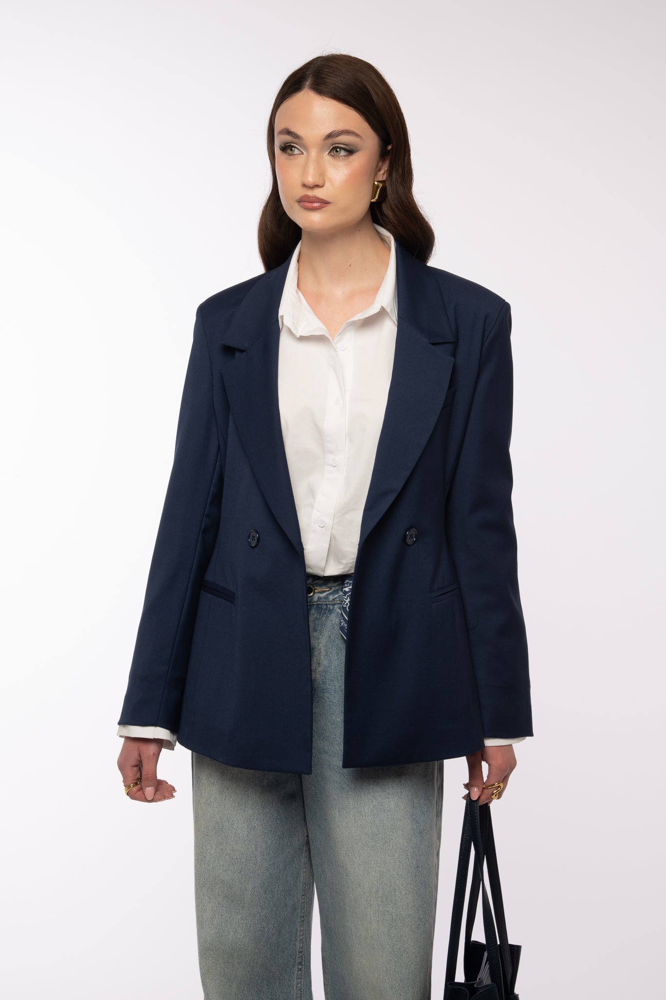 Blazer ‘BASIC’ 3&33 Blu Notte