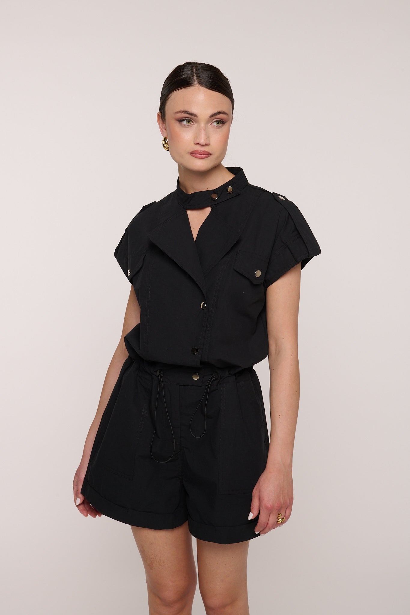 Tuta ‘100% COTONE’ Nera