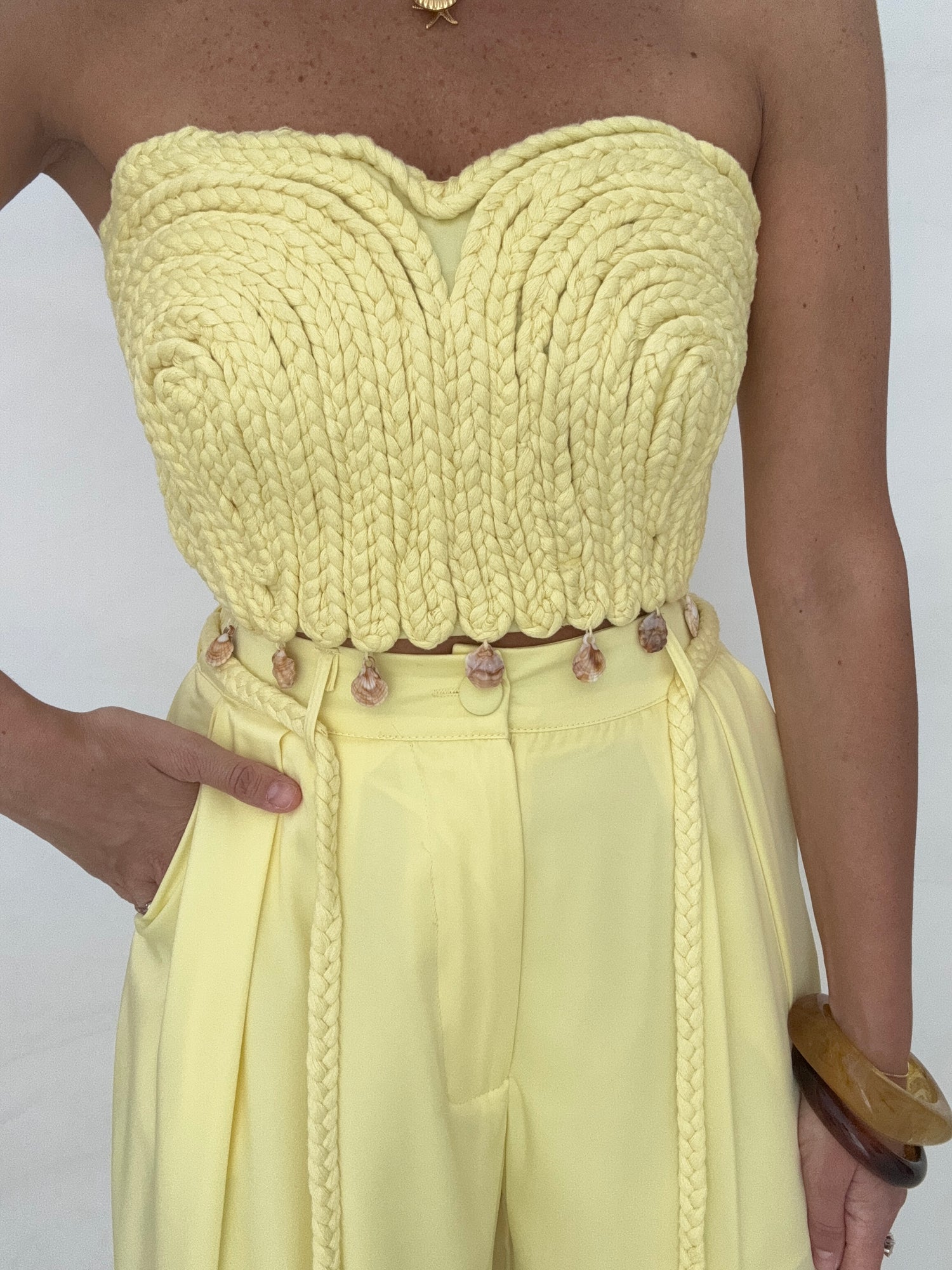 Coordinato ‘BORA BORA’ Giallo