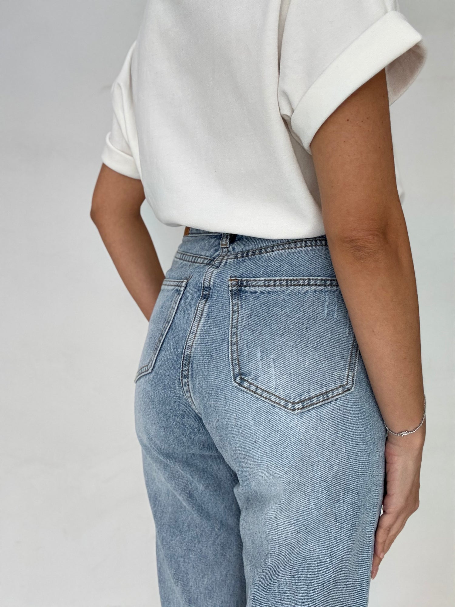 Jeans ‘DELLA VITA’ denim chiaro
