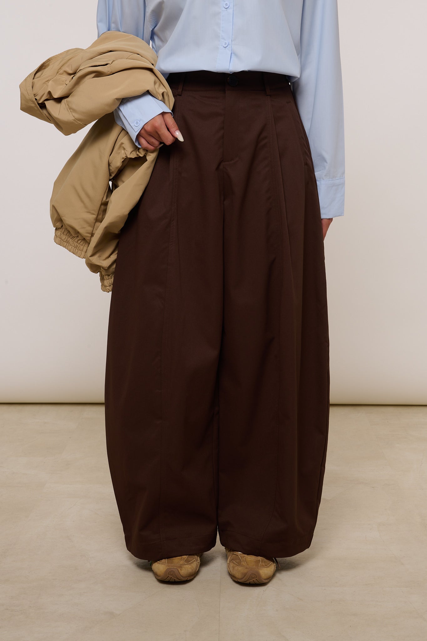 Pantalone ‘CUCITURA CENTRALE’ Ballon Cacao