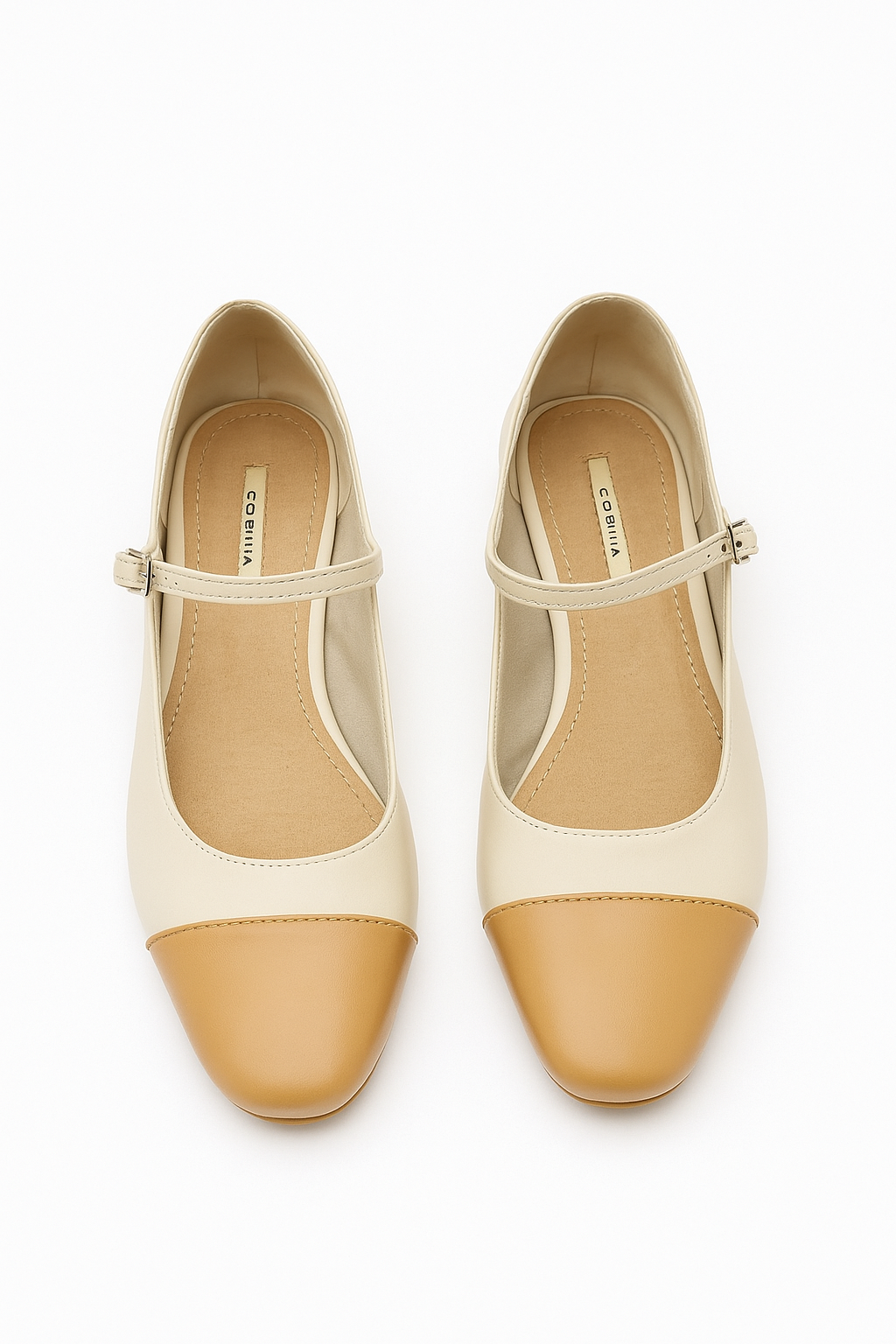 Scarpe ‘GIULIA’ 2.0 Beige punta Camel