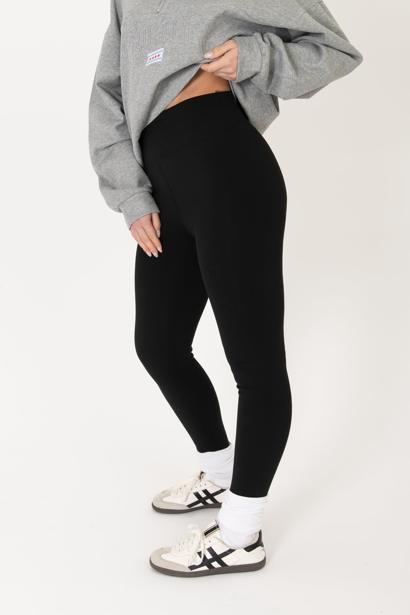 Leggings ‘PILE INTERNO’ Nero