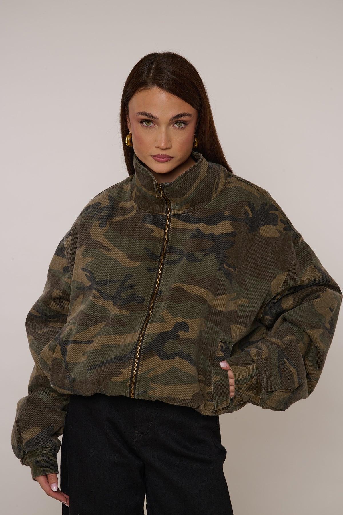 Bomber ‘DENIM CAMOUFLAGE’