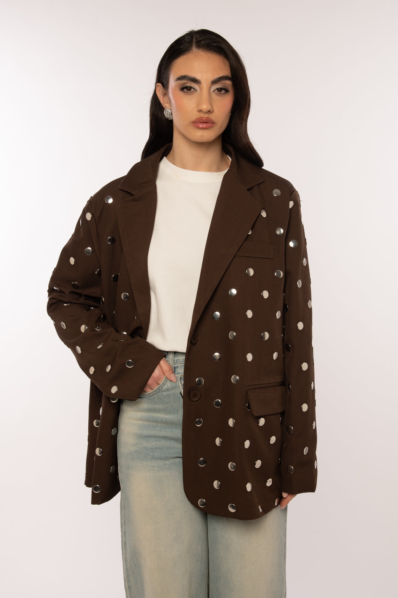 Blazer ‘BORCHIE’ Cacao