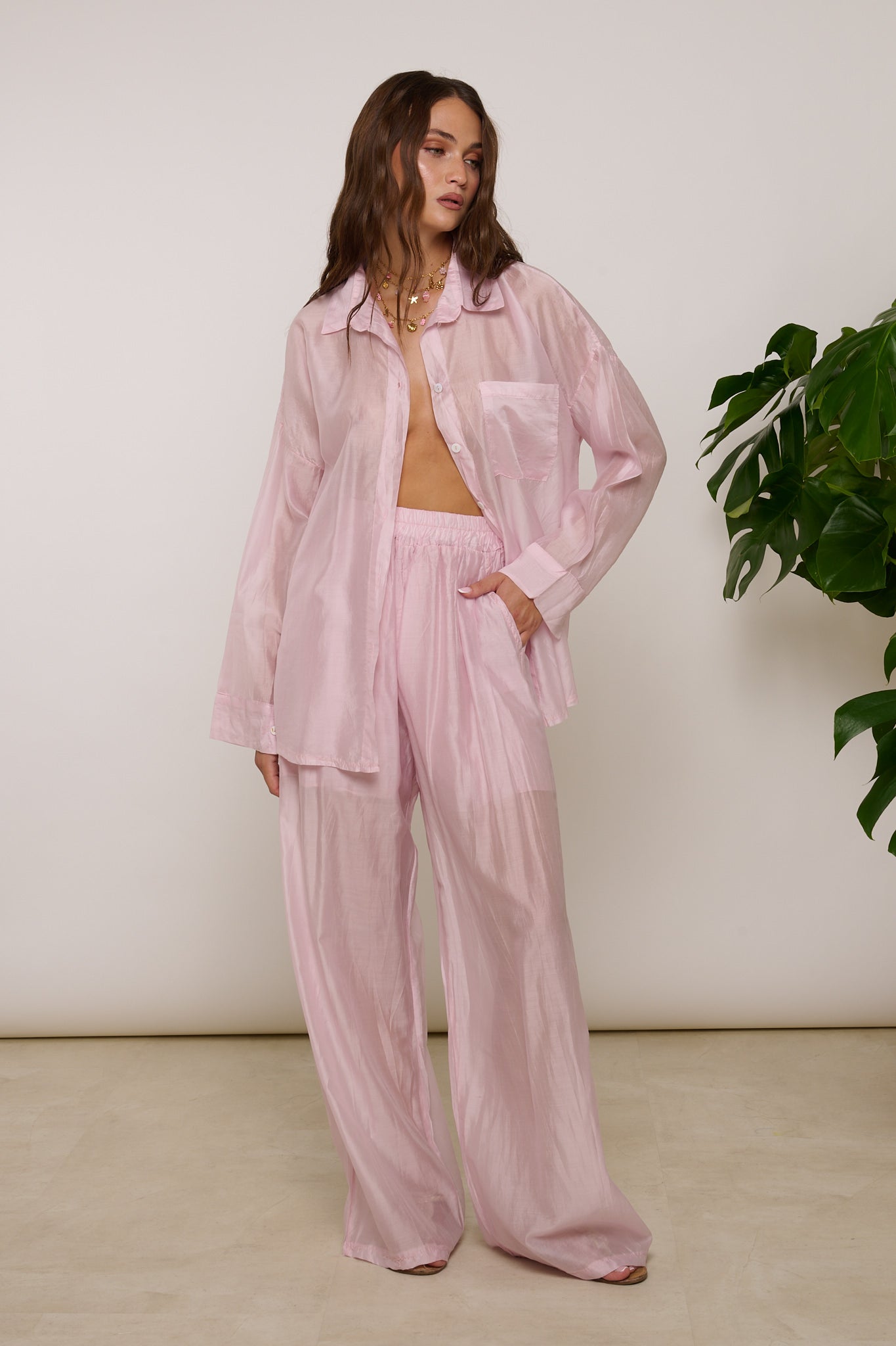 Coordinato ‘CHIFFON’ Rosa