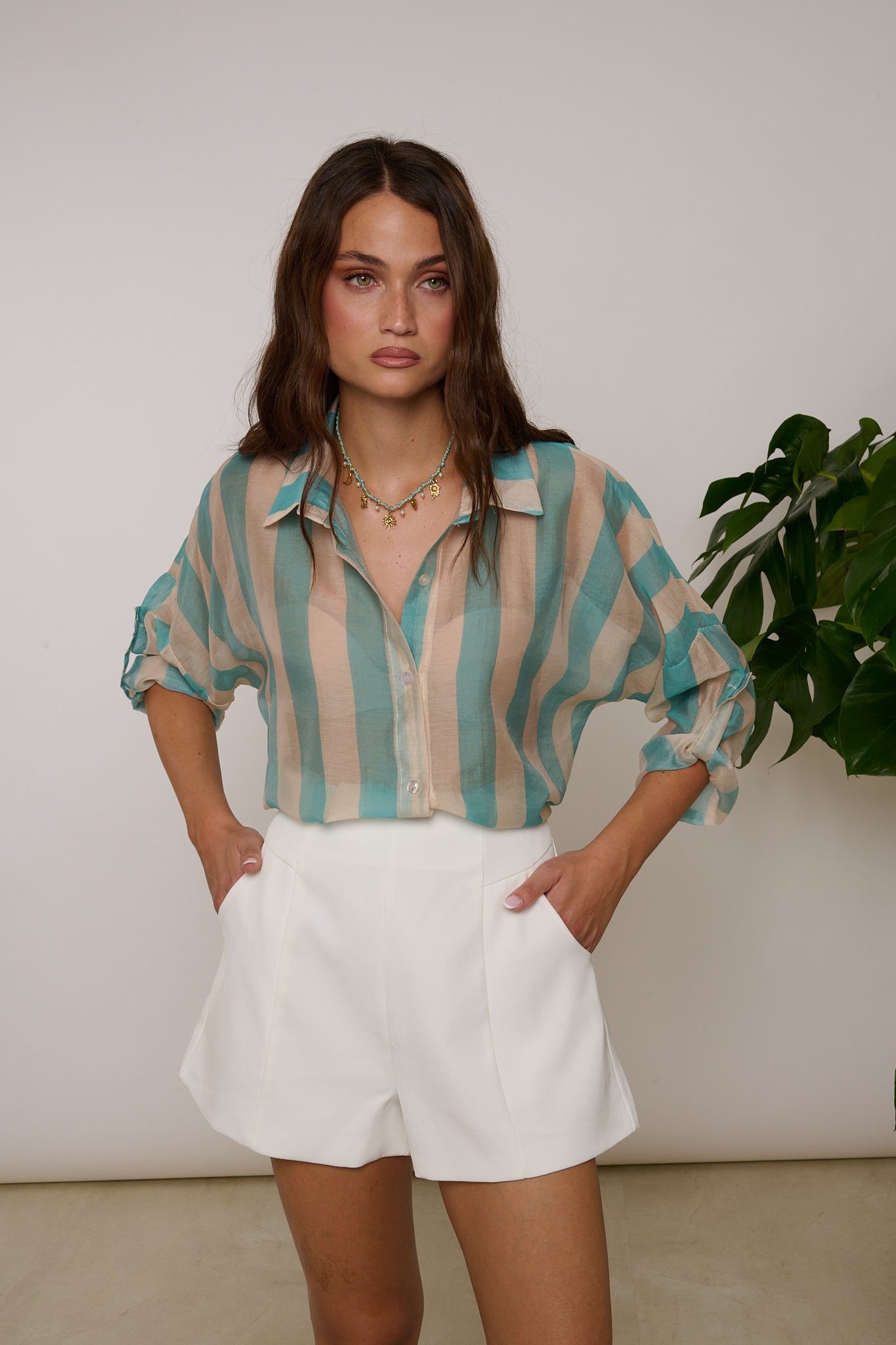 Camicia ‘RIGHE’ Azzurre