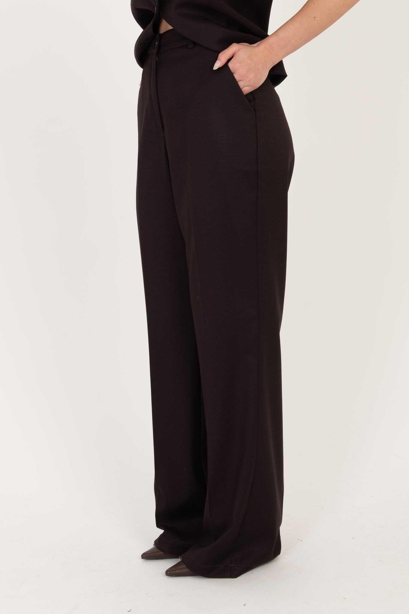 Pantalone ‘ICONIC 3&33’ Cacao Scuro
