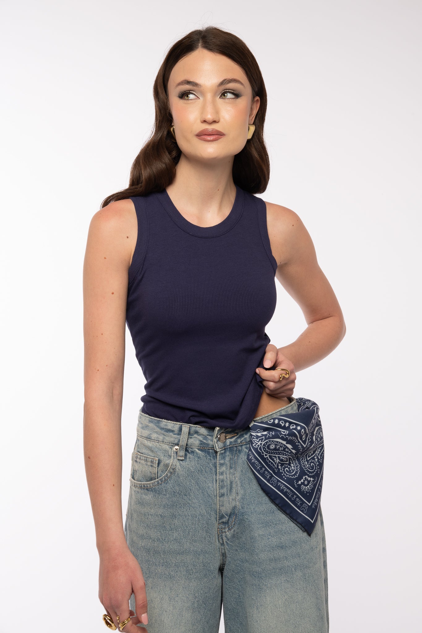 Canotta ‘COSTINE’ Blu Notte