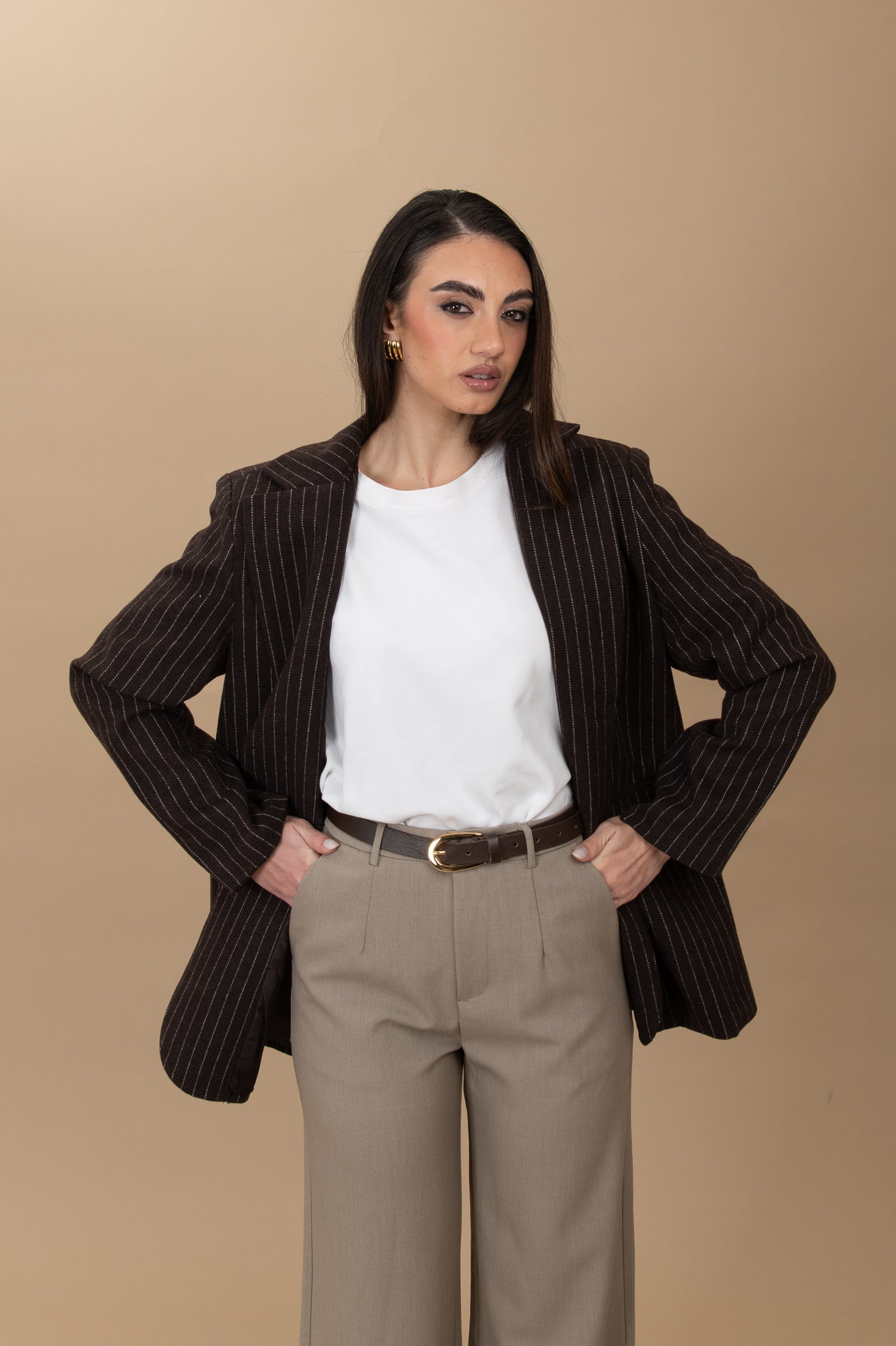 Blazer ‘GESSATO’ Cacao