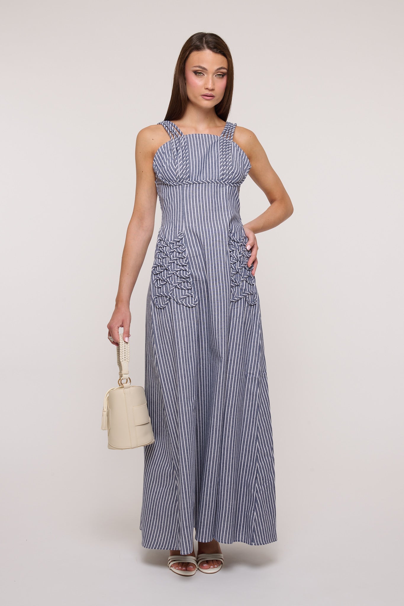 Abito ‘CORDINI’ Effetto Denim