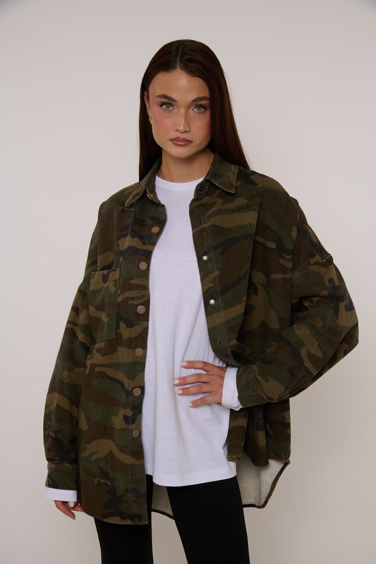 Camicia Denim ‘CAMOUFLAGE’