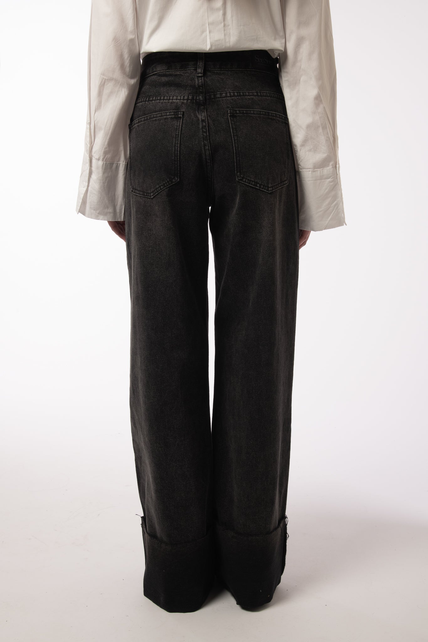 Jeans ‘PIEGONE’ Nero
