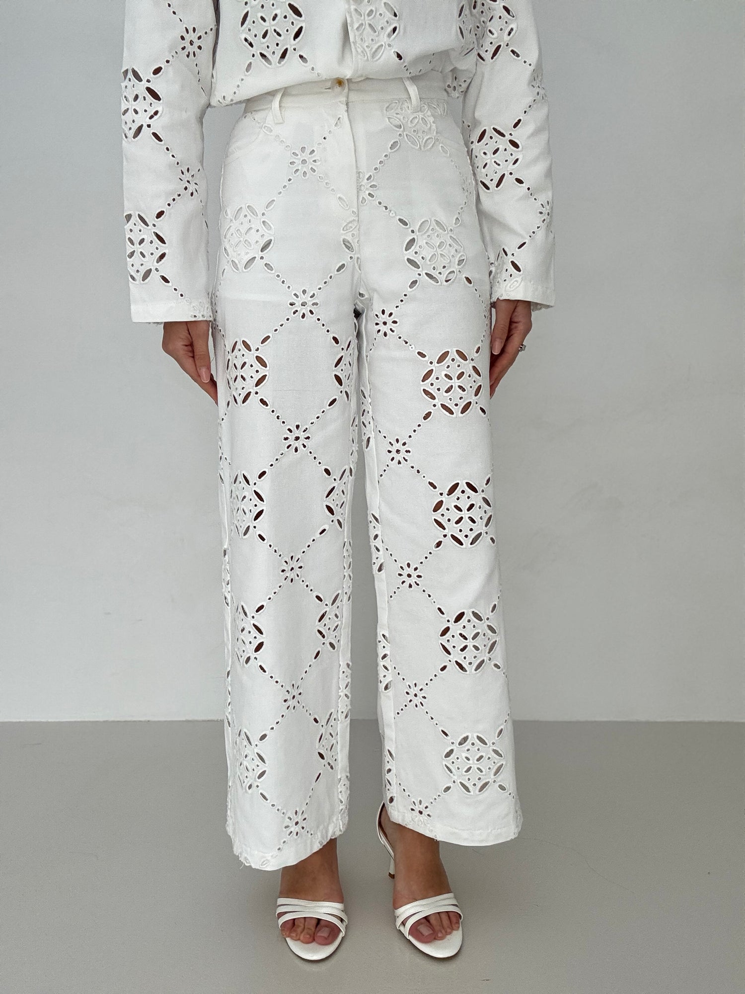 Jeans ‘TRAFORI’ Bianco