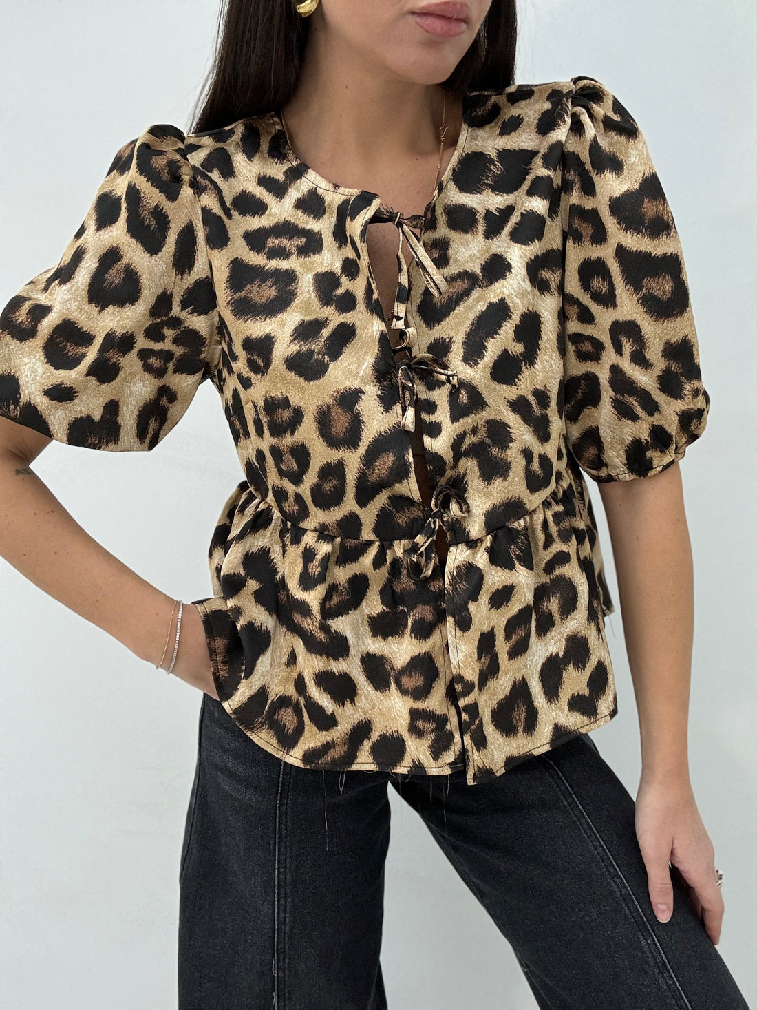 Camicia ‘FIOCCHETTI’ Animalier