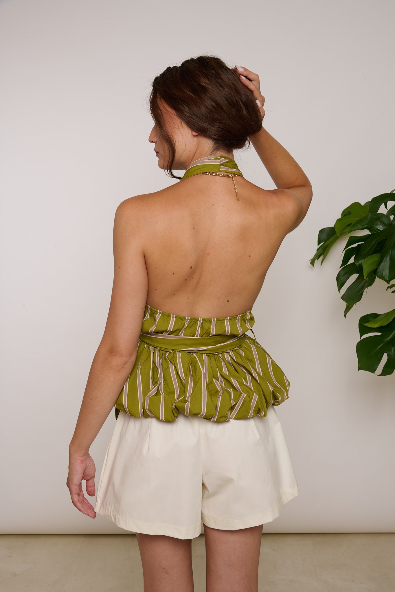 Pantaloncino ‘100% COTONE’ Bianco