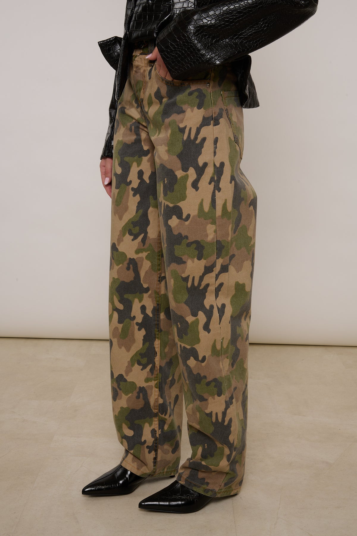 Jeans ‘CAMOUFLAGE’ 100% cotone