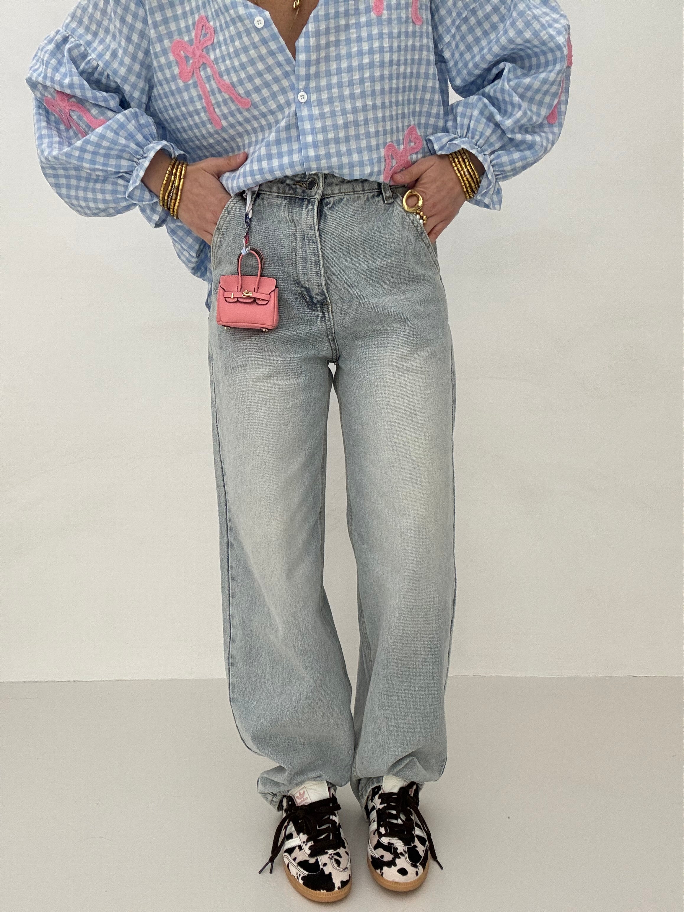 Jeans ‘BALLON BASIC’ Denim Chiaro