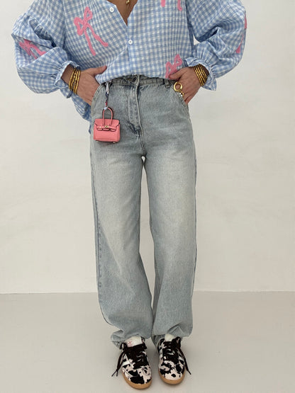Jeans ‘BALLON BASIC’ Denim Chiaro