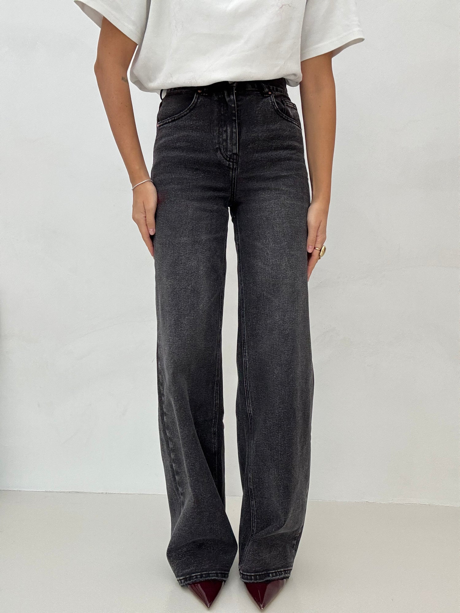 Jeans Palazzo  ‘WIDE LEG’ Nero