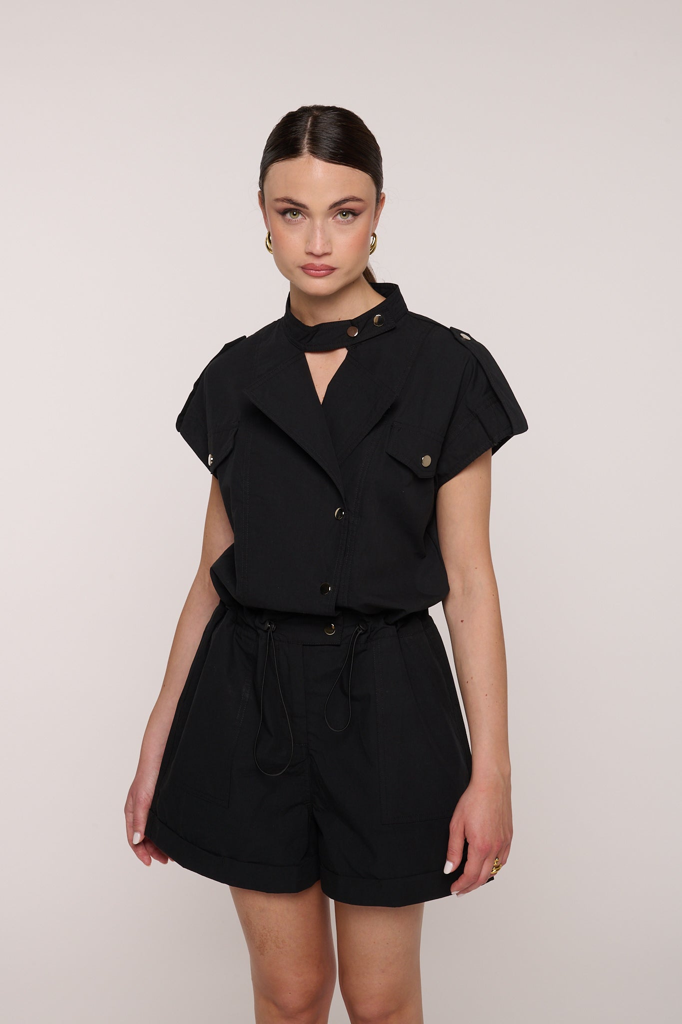 Tuta ‘100% COTONE’ Nera