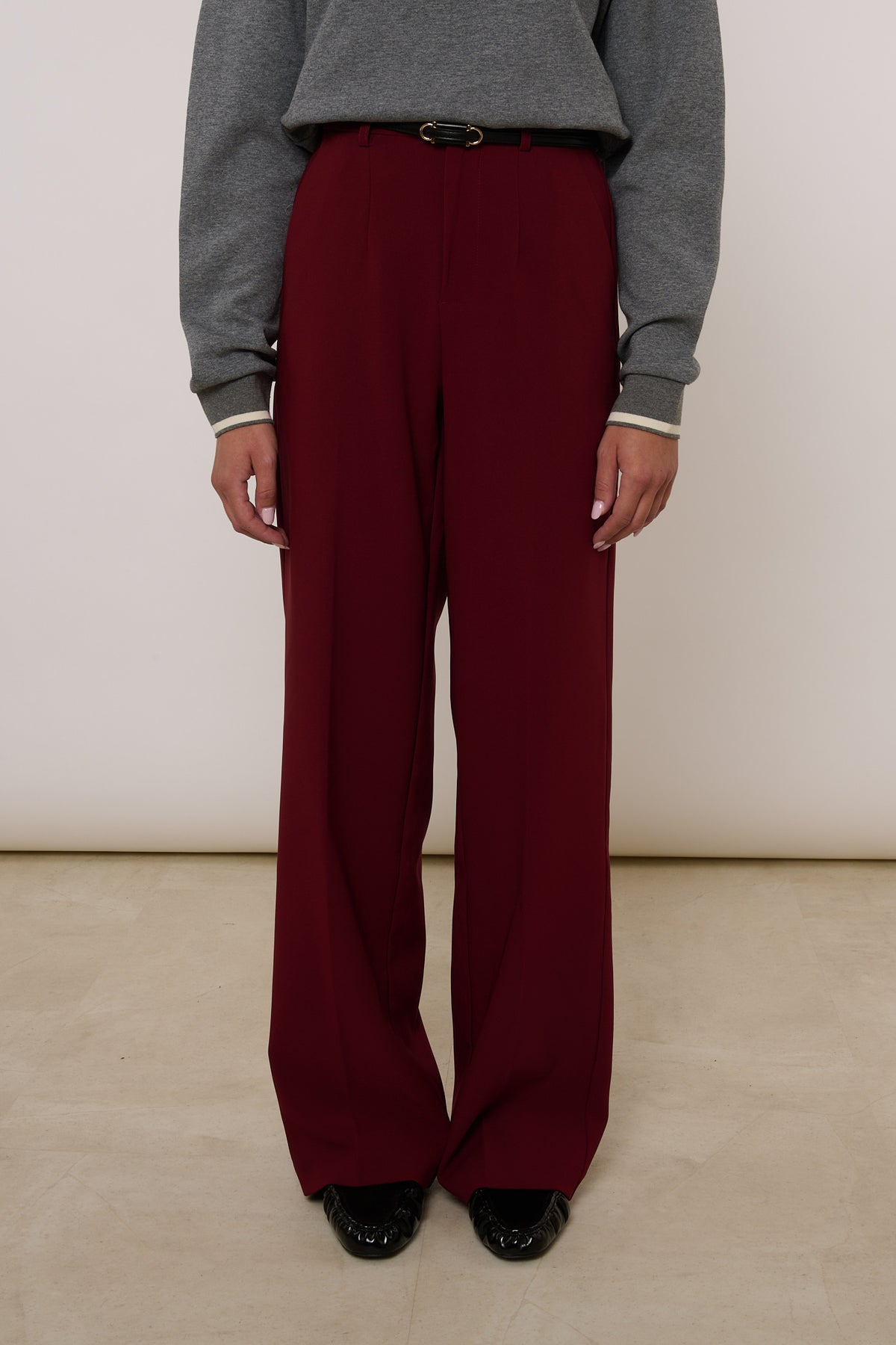 Pantalone ‘GANCETTO AMOUR’ Bordeaux
