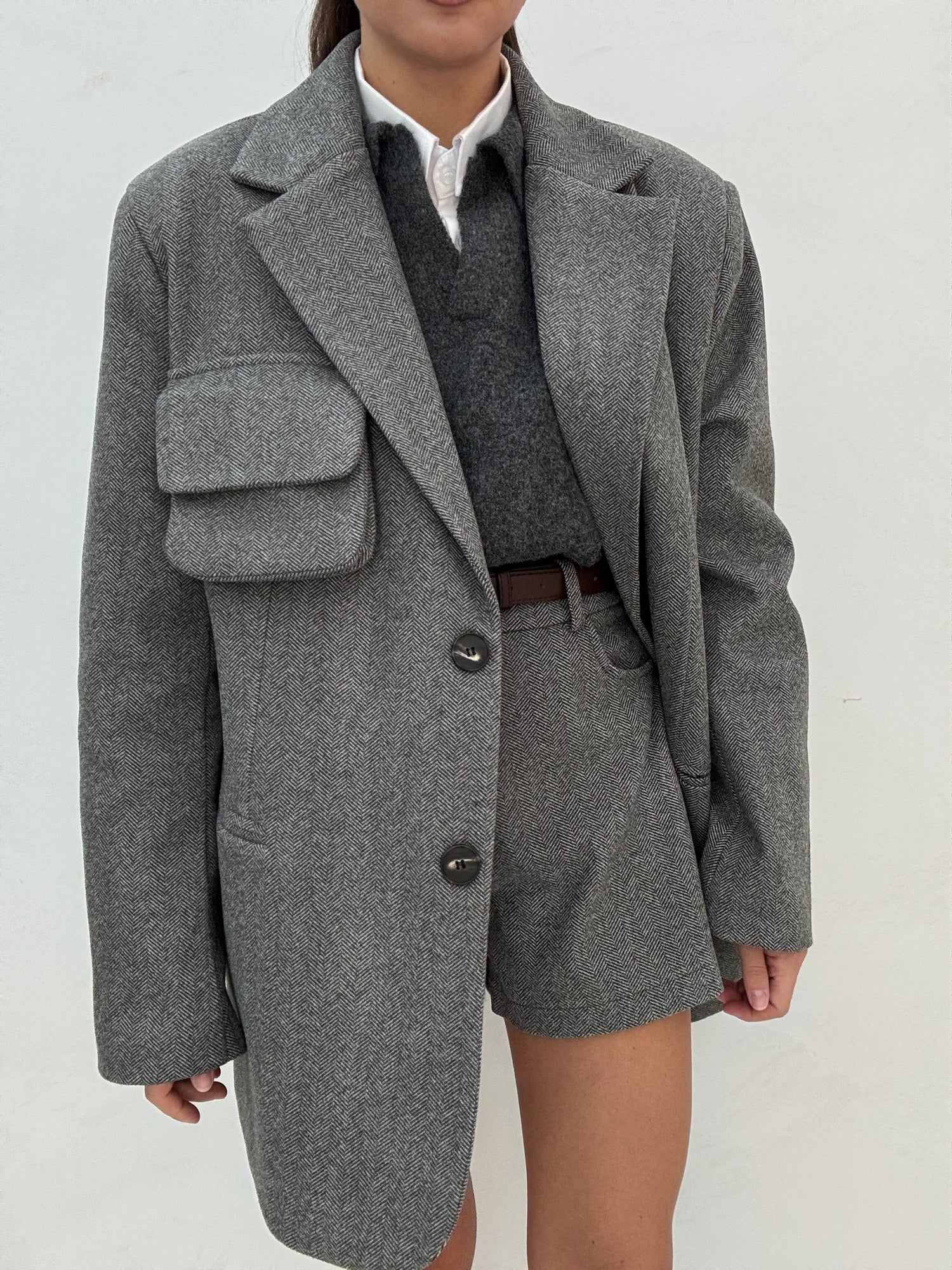 Blazer/Cappotto ‘SPIGATO’ BY LUMINA Nero